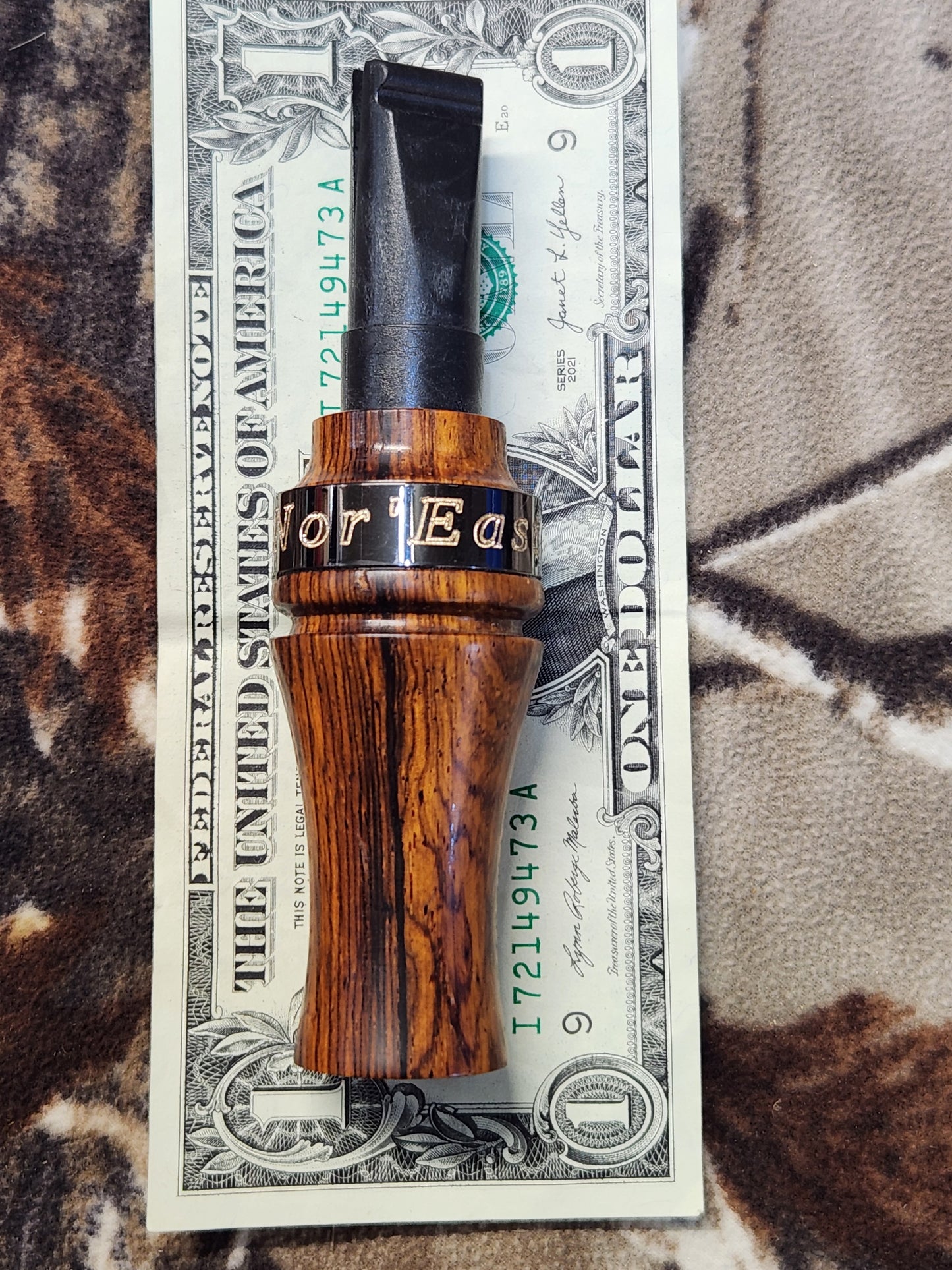 Cocobolo wood crow call