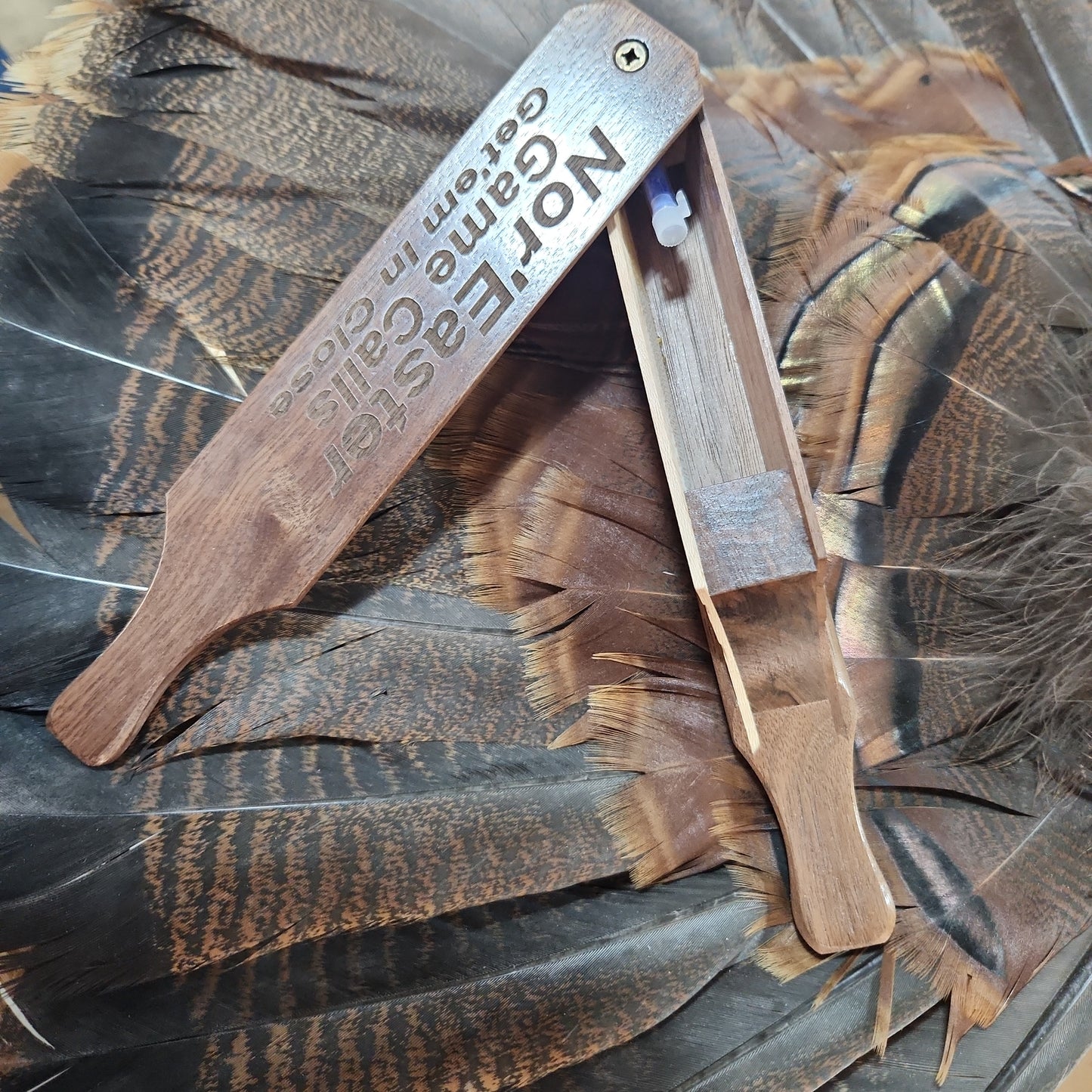 Nor'Easter S.W Hybrid Box Call with walnut and Lacewood