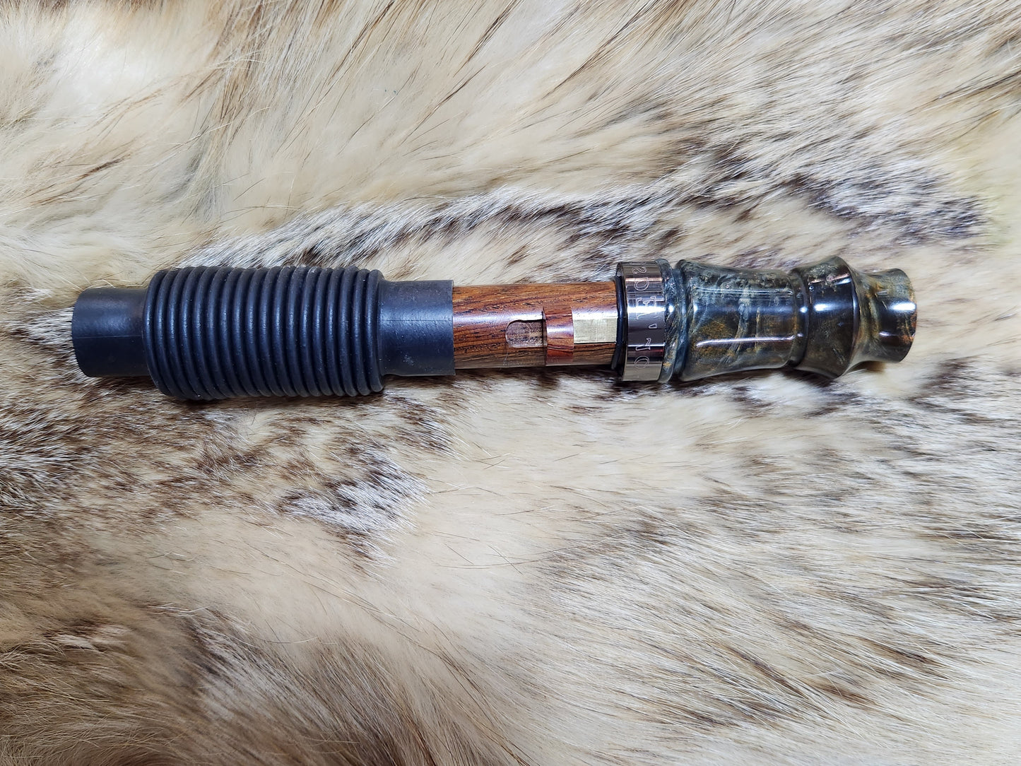 Boxelder burl adjustable deer grunt call