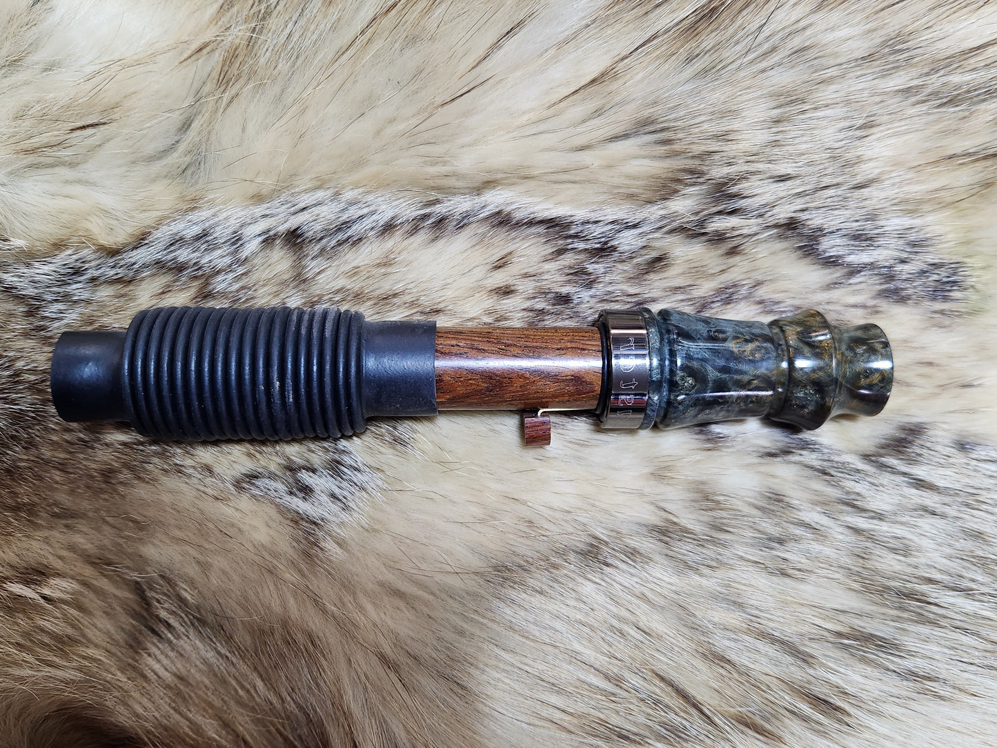 Boxelder burl adjustable deer grunt call