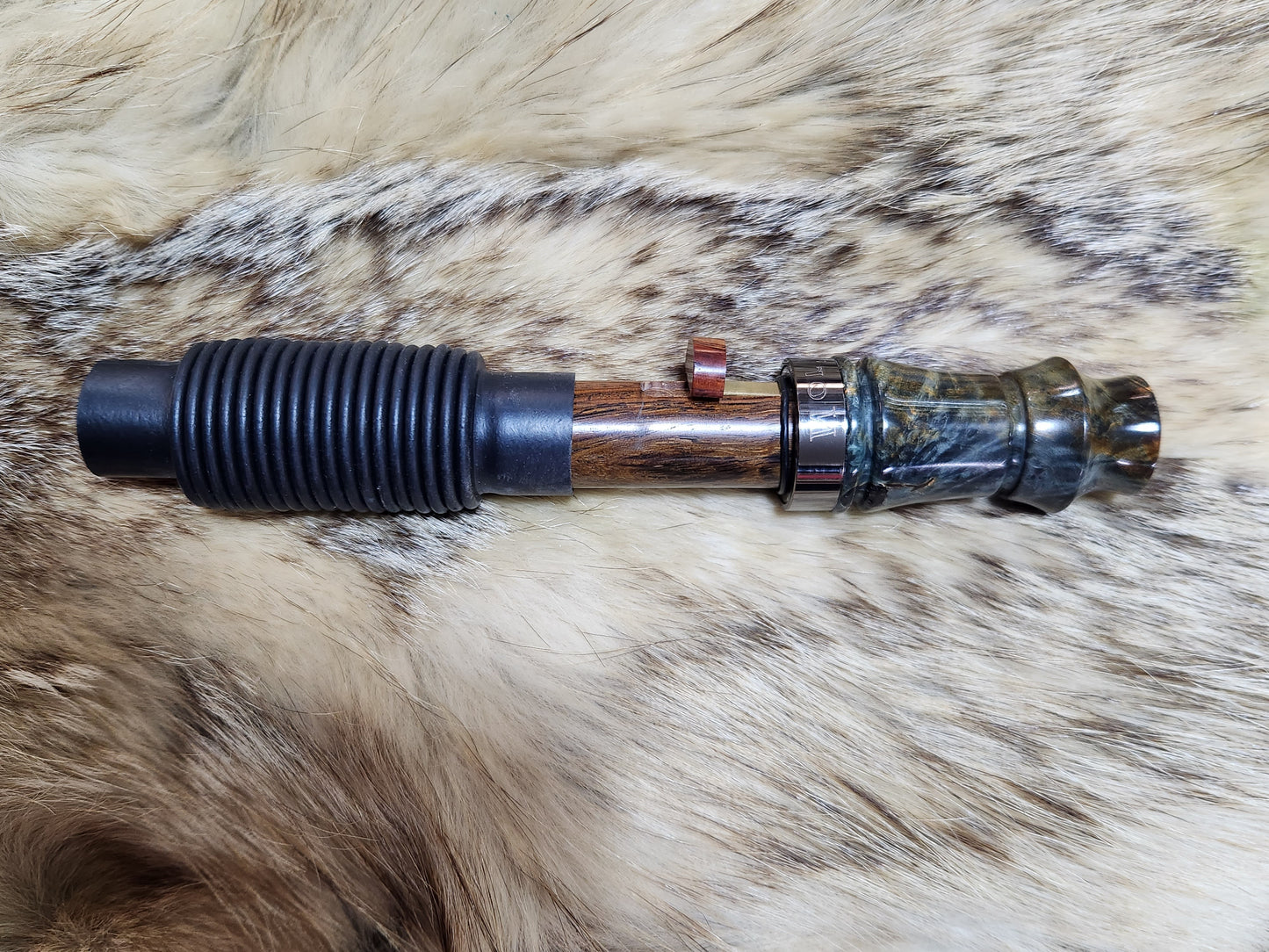 Boxelder burl adjustable deer grunt call