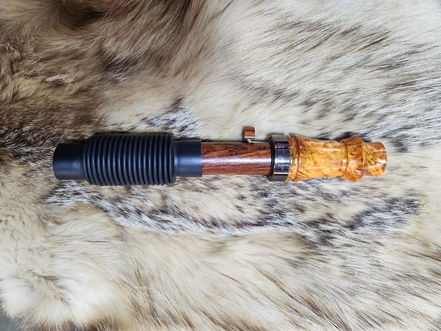 Box elder burl adjustable deer grunt call