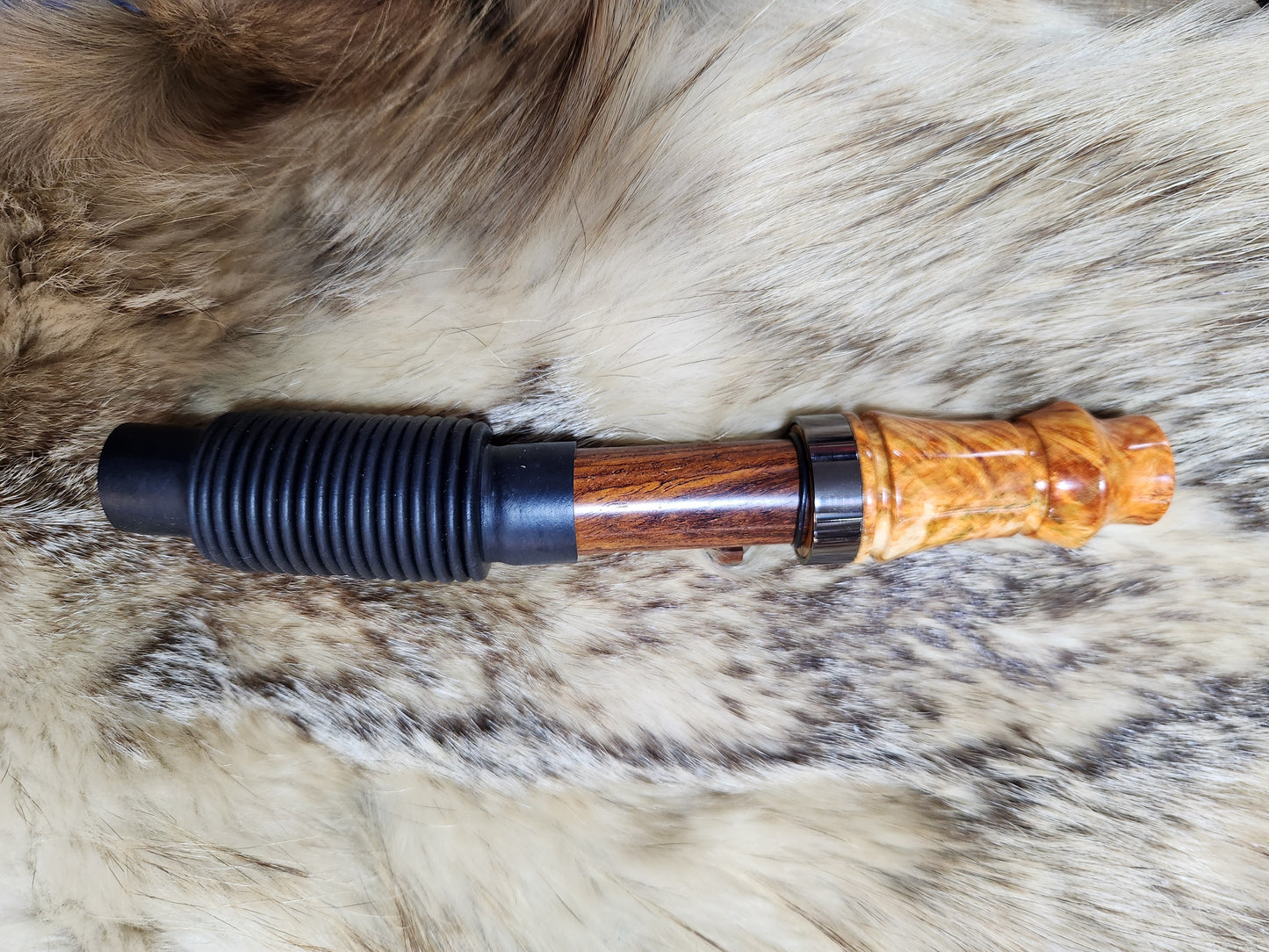 Box elder burl adjustable deer grunt call