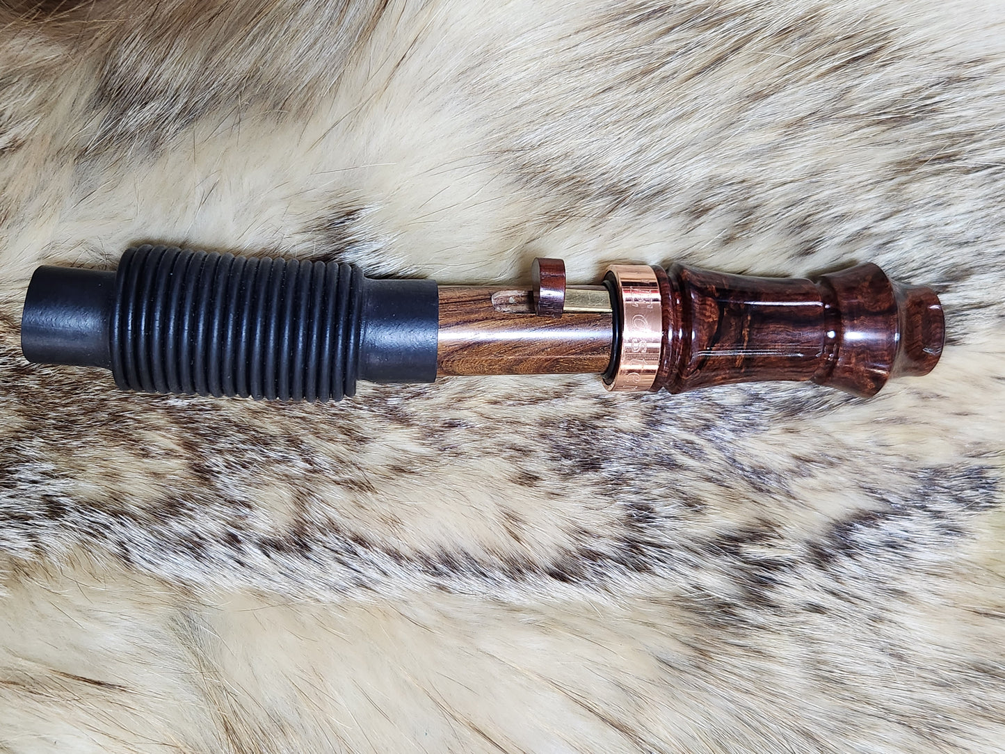 Honduran rosewood adjustable deer grunt call