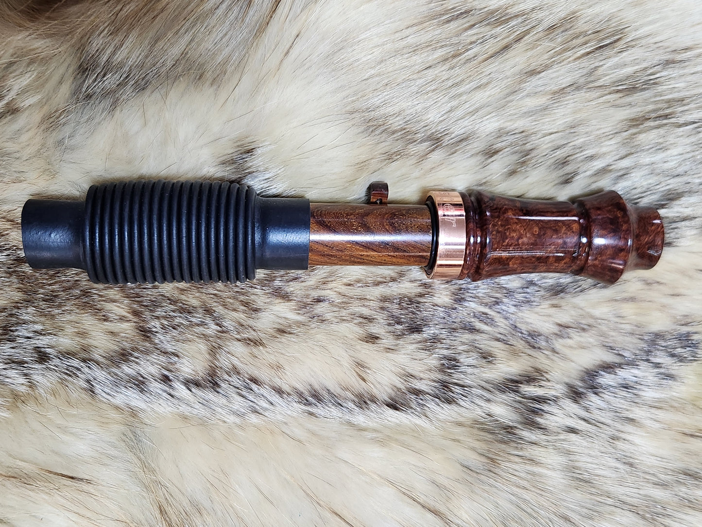 Honduran rosewood adjustable deer grunt call