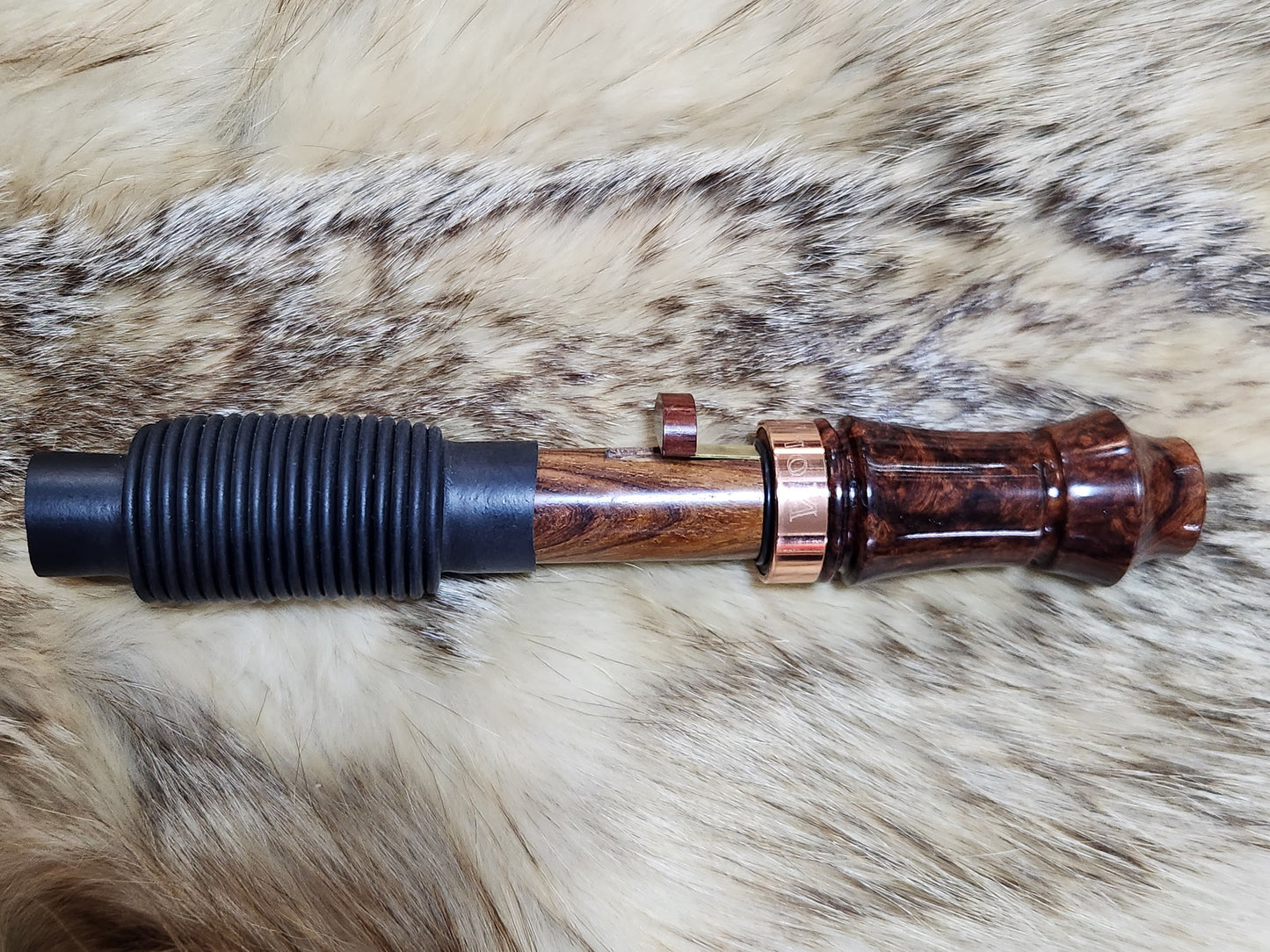 Honduran rosewood adjustable deer grunt call