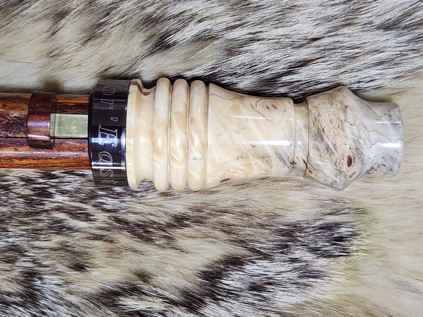 Buckeye burl adjustable deer grunt call