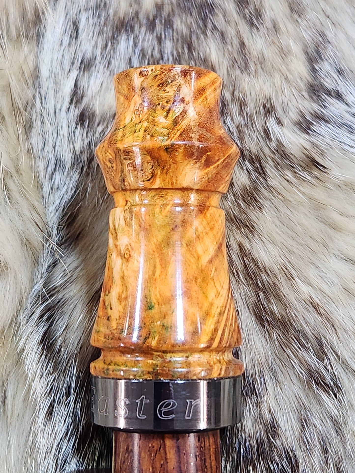 Box elder burl adjustable deer grunt call