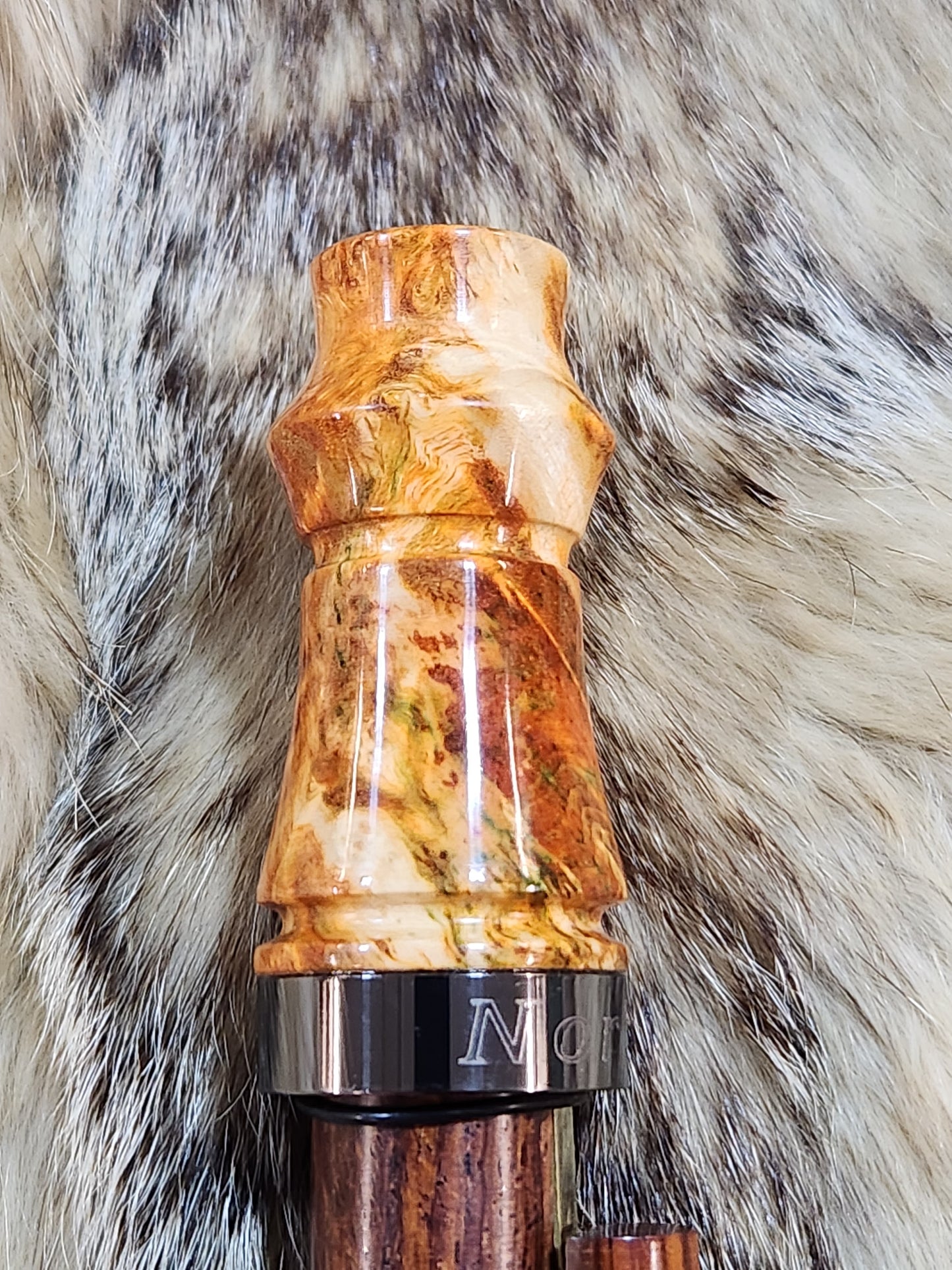 Box elder burl adjustable deer grunt call