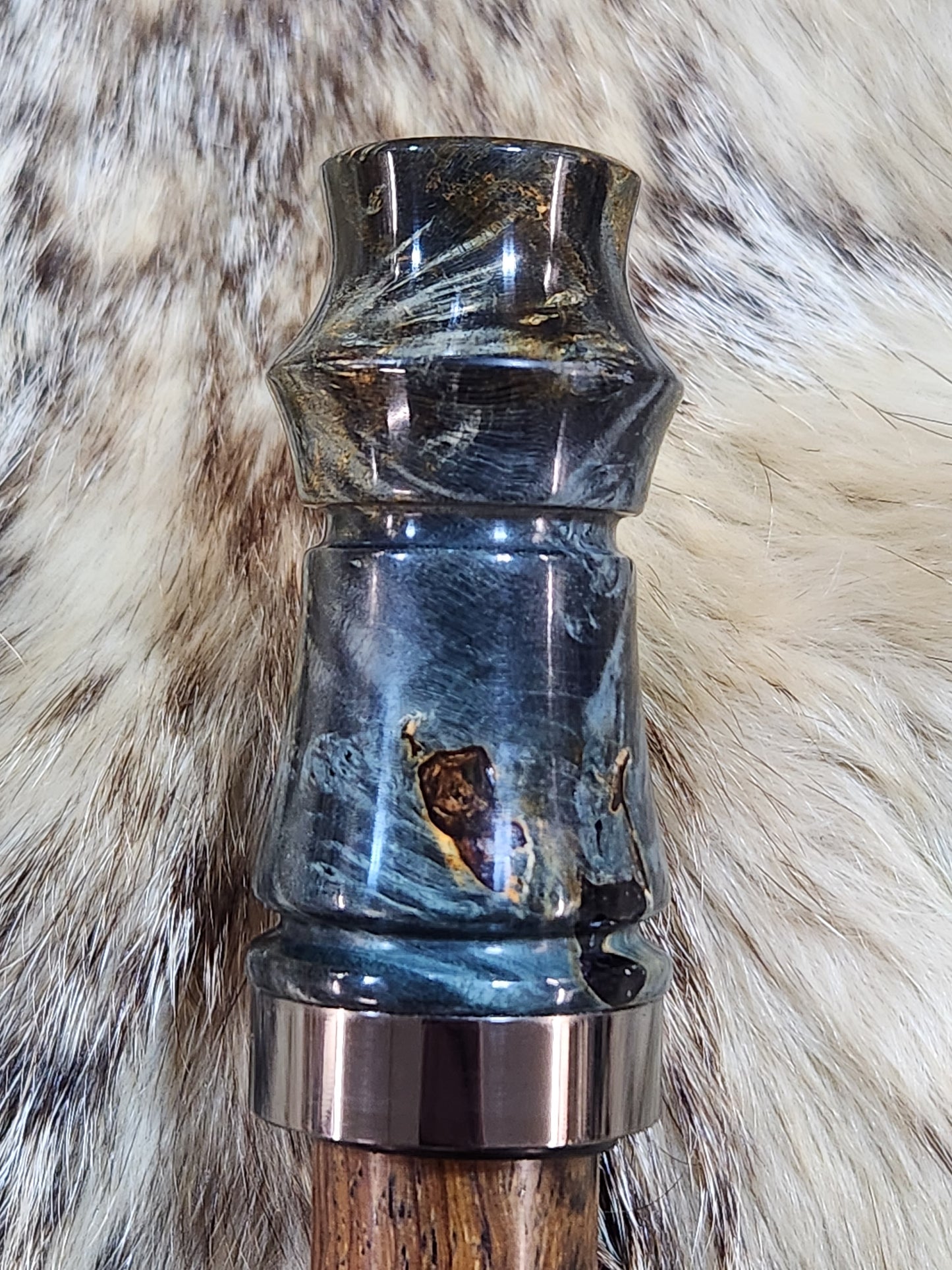 Boxelder burl adjustable deer grunt call