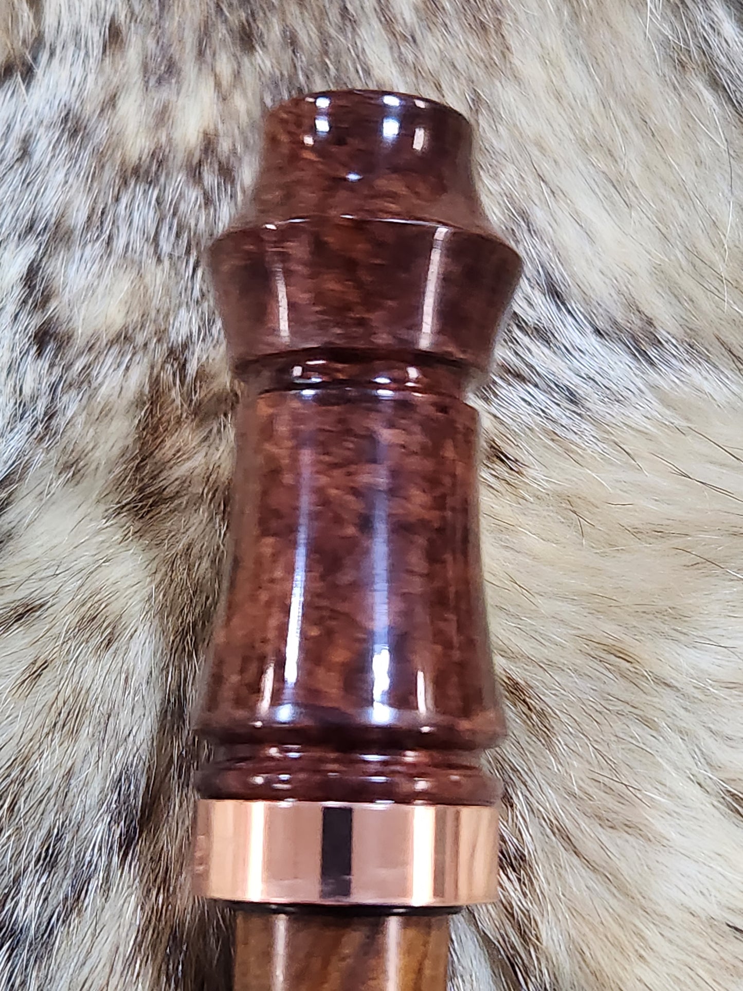 Honduran rosewood adjustable deer grunt call
