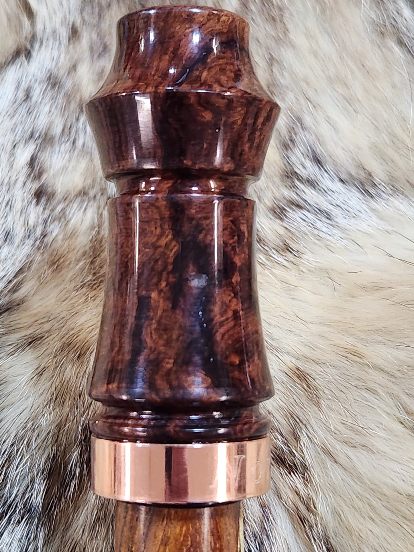 Honduran rosewood adjustable deer grunt call