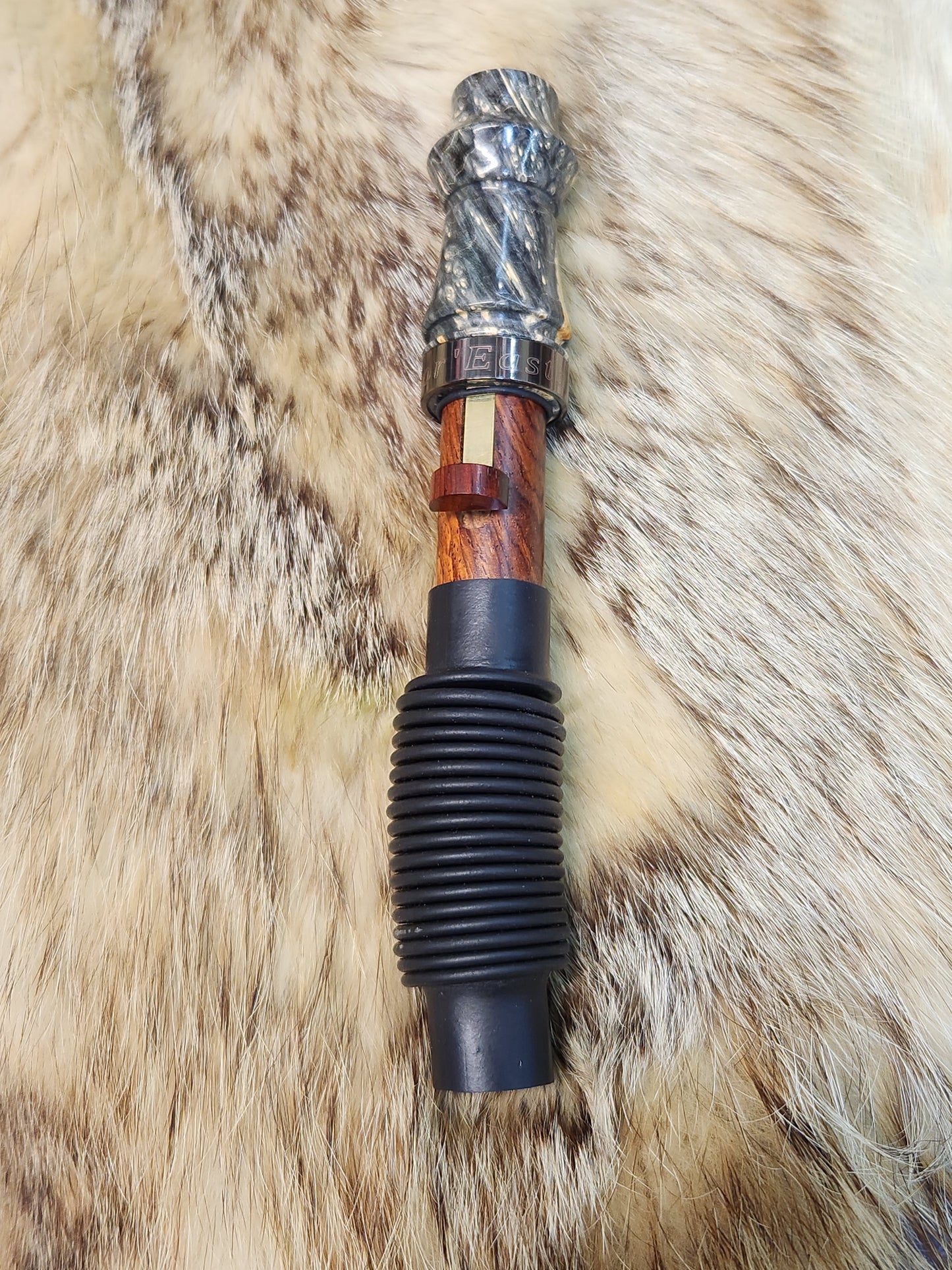 Boxelder burl adjustable deer grunt call
