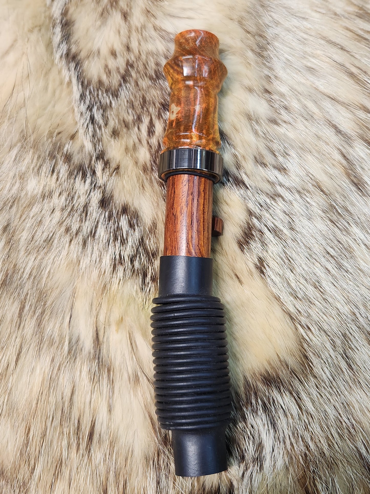 Boxelder burl adjustable deer grunt call