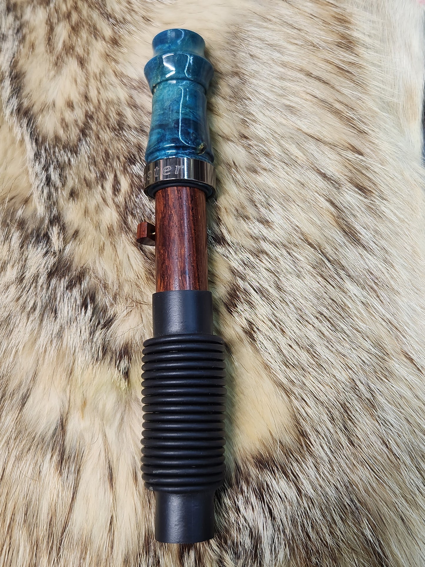 Maple burl adjustable deer grunt call