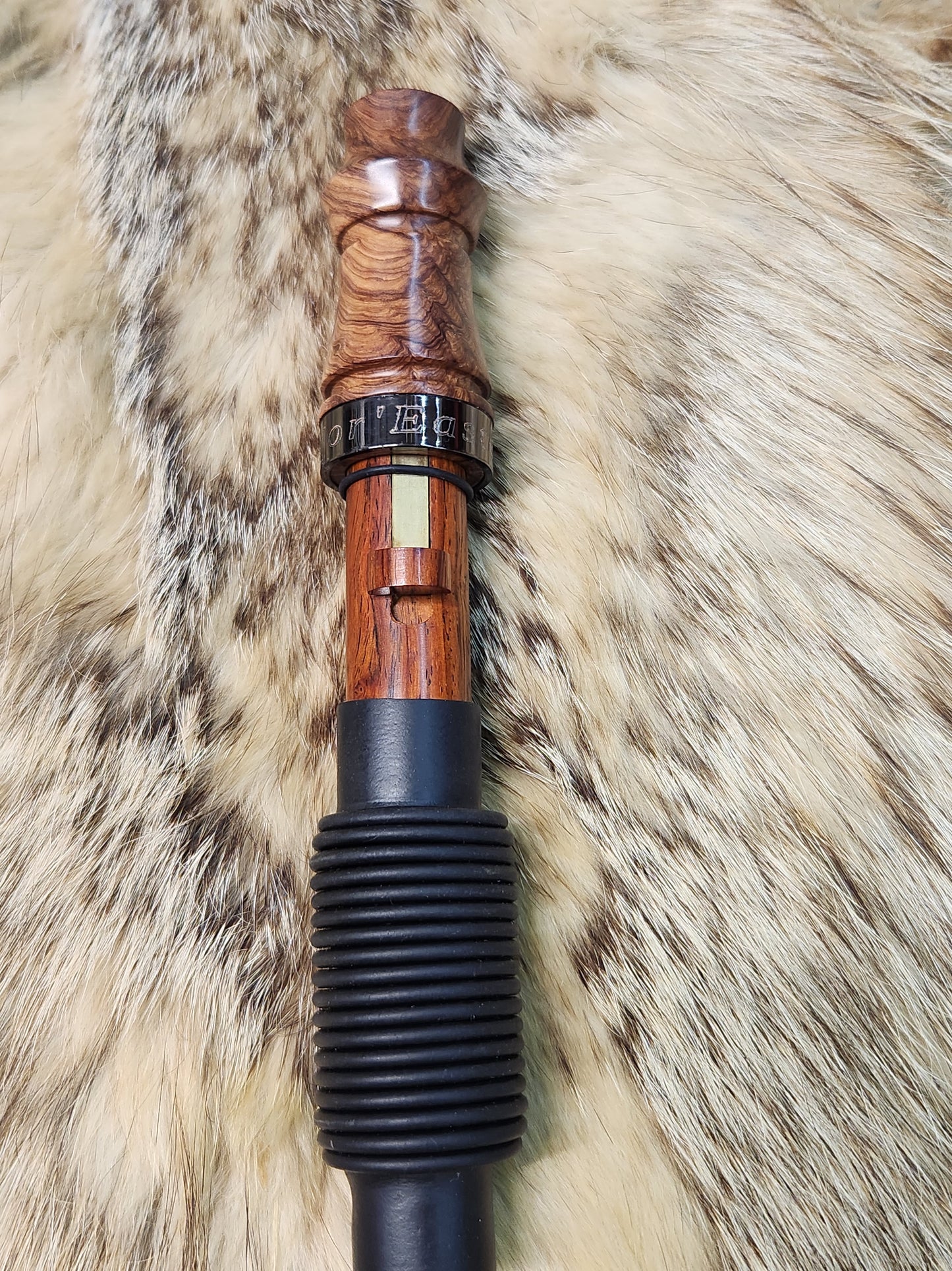 Honduran rose wood adjustable deer grunt call