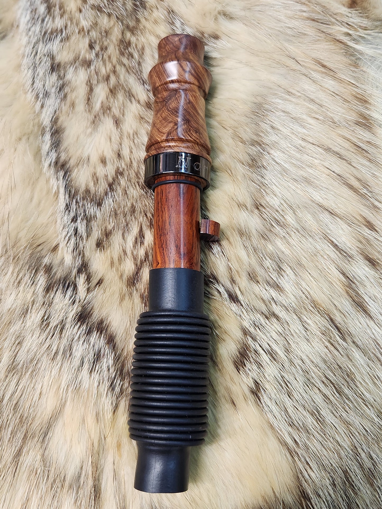 Honduran rose wood adjustable deer grunt call