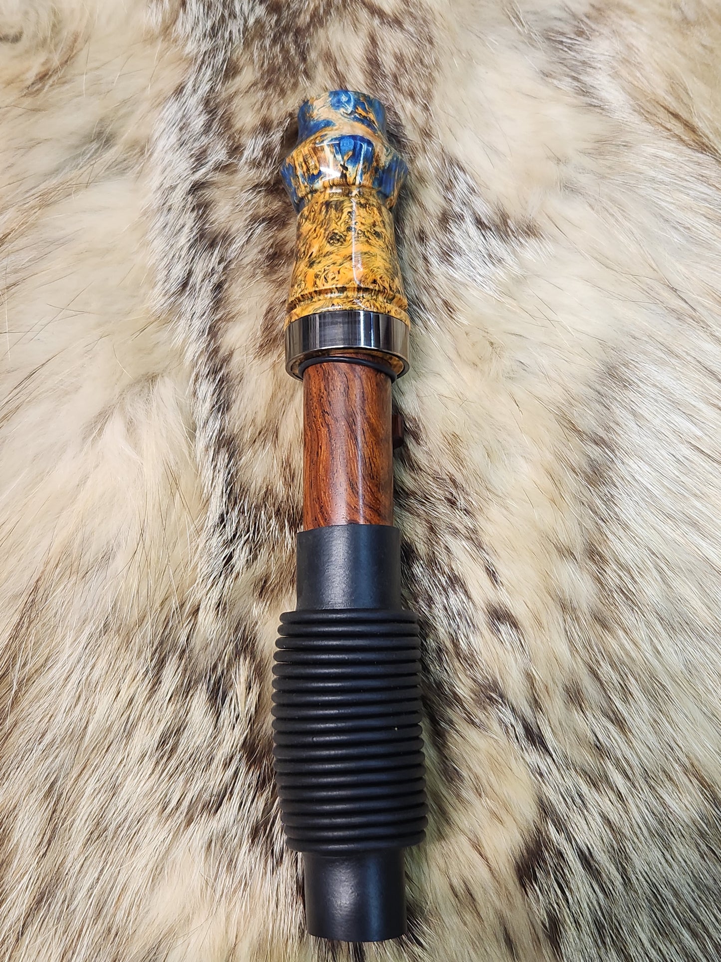 Boxelder burl adjustable deer grunt call