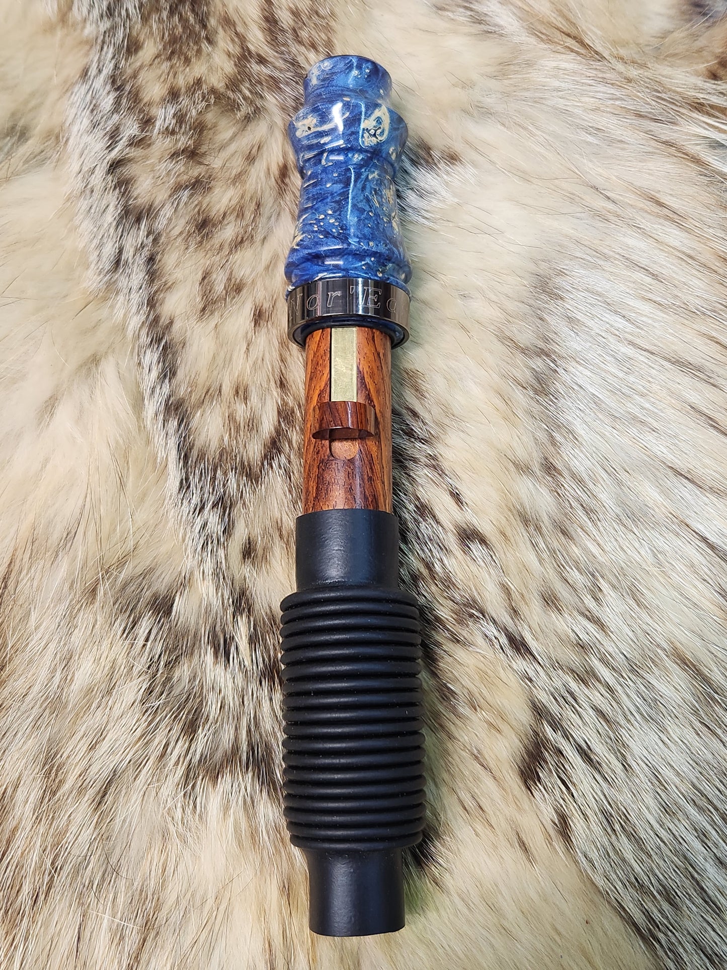 Boxelder burl adjustable deer grunt call