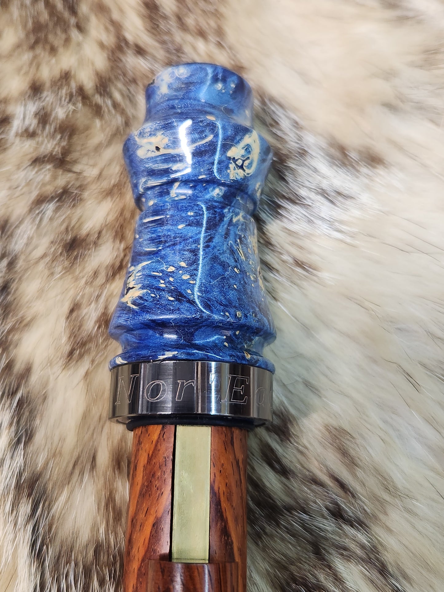 Boxelder burl adjustable deer grunt call