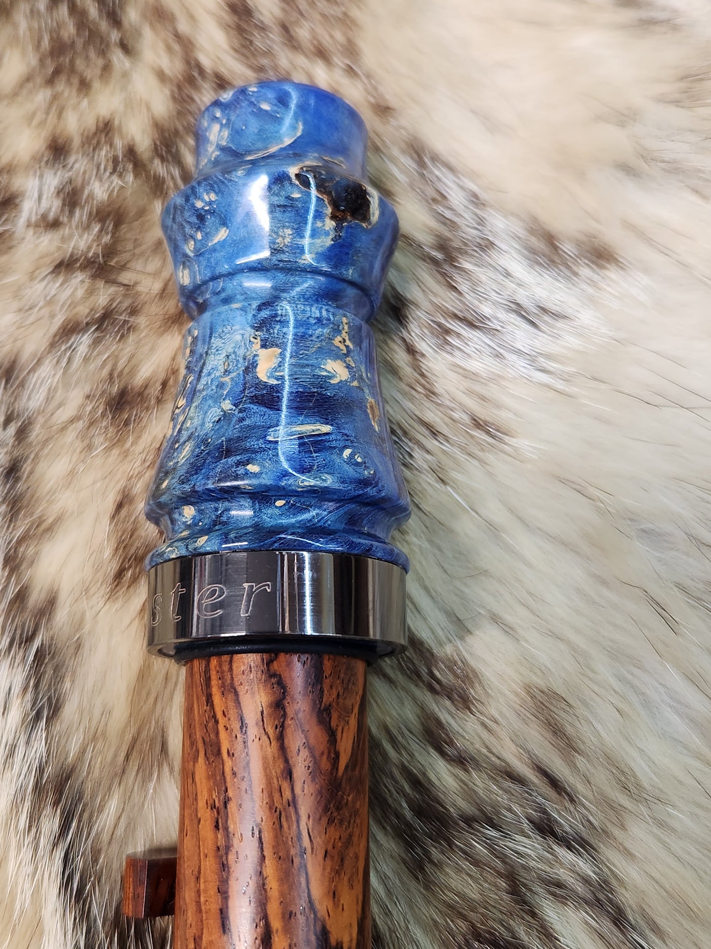 Boxelder burl adjustable deer grunt call