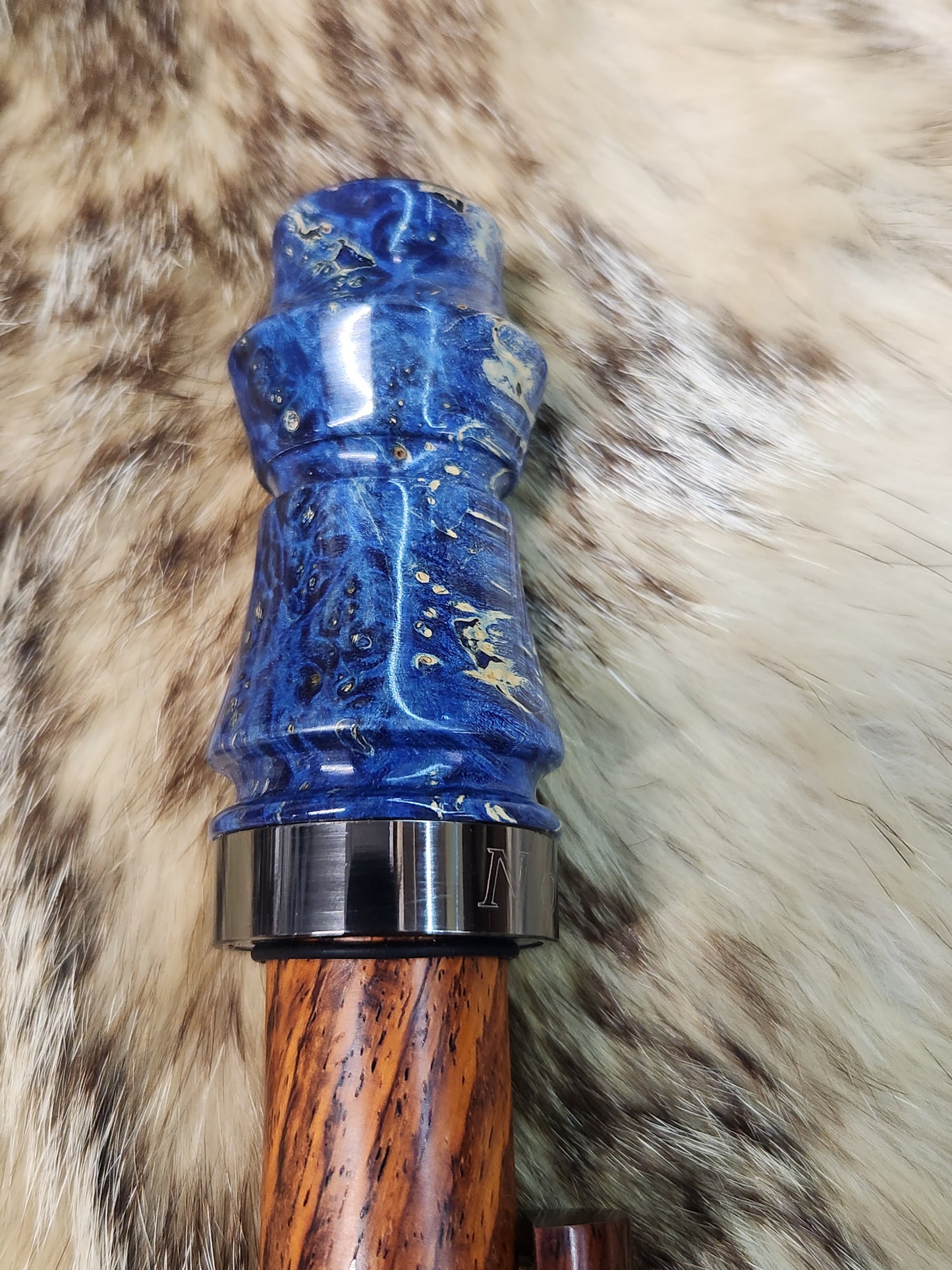 Boxelder burl adjustable deer grunt call