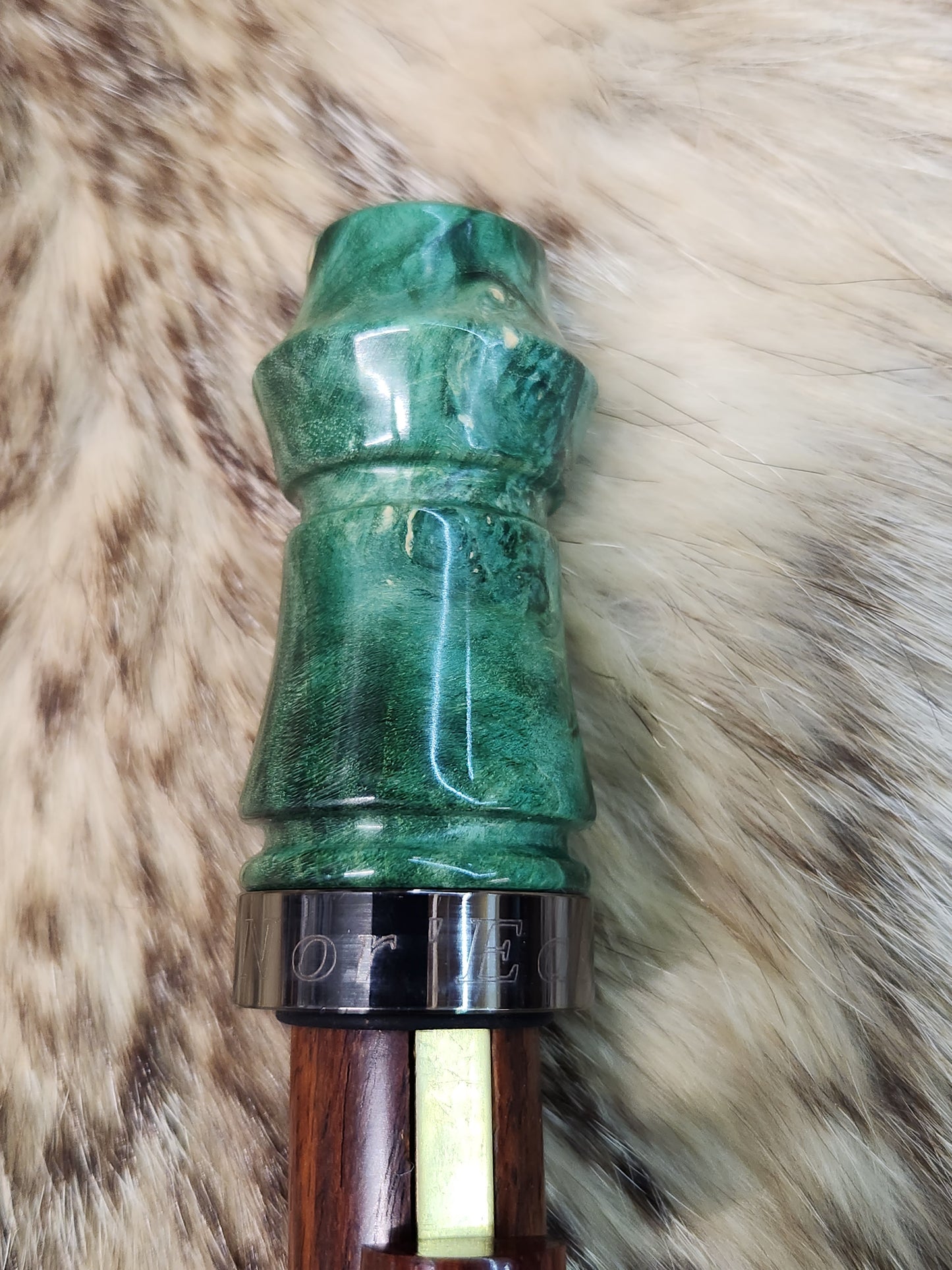 Boxelder Burl adjustable deer grunt call