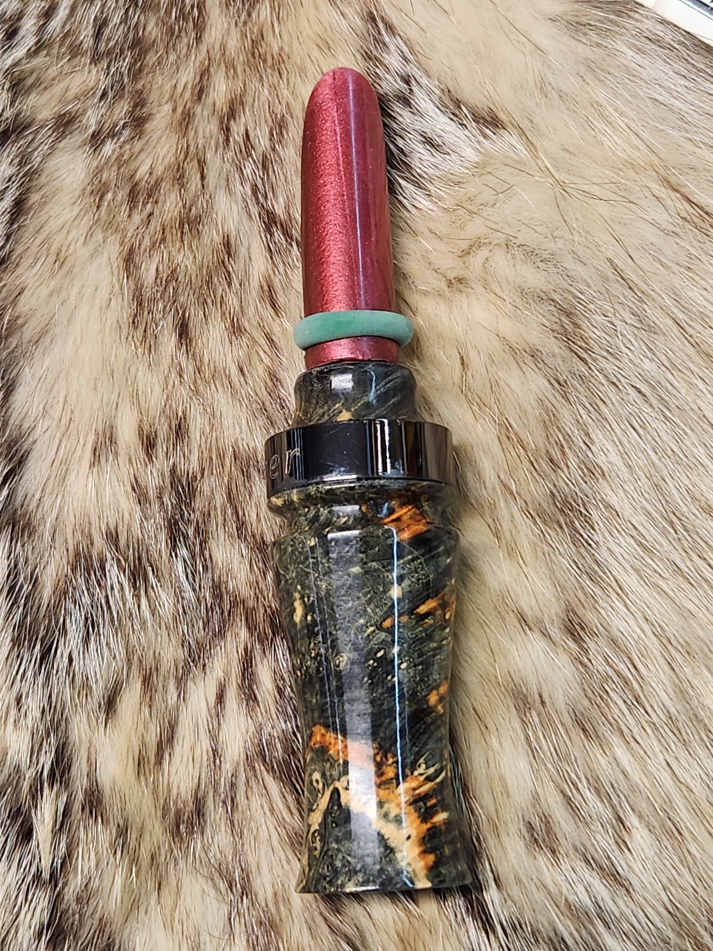 Boxelder burl wood open reed coyote howler