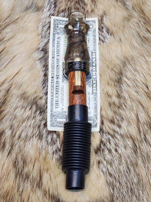 Real paper wasp nest in resin adjustable deer grunt call