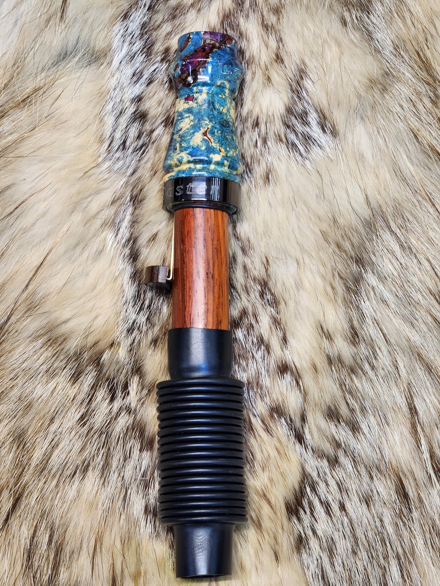 Boxelder burl adjustable deer grunt call