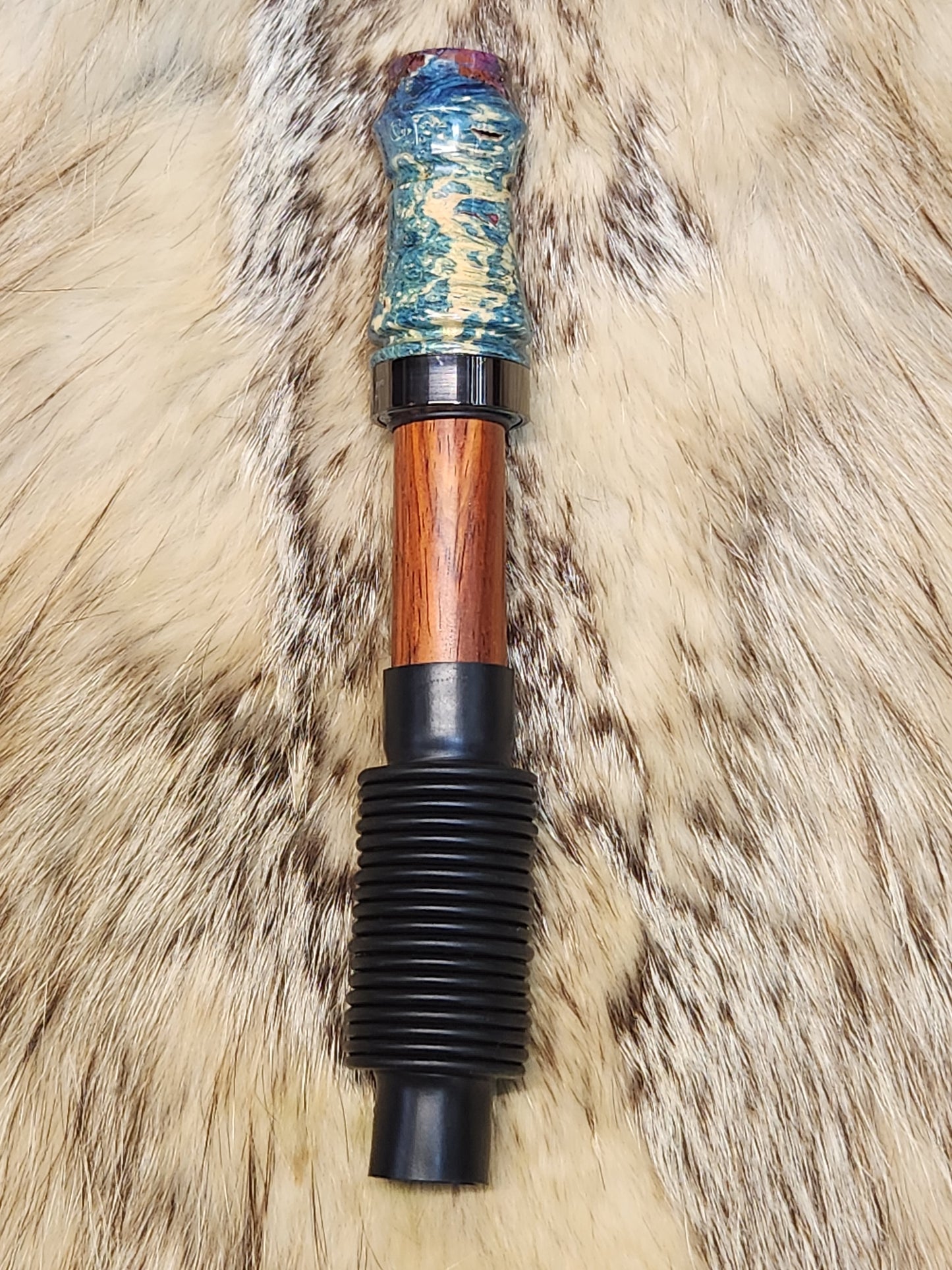 Boxelder burl adjustable deer grunt call