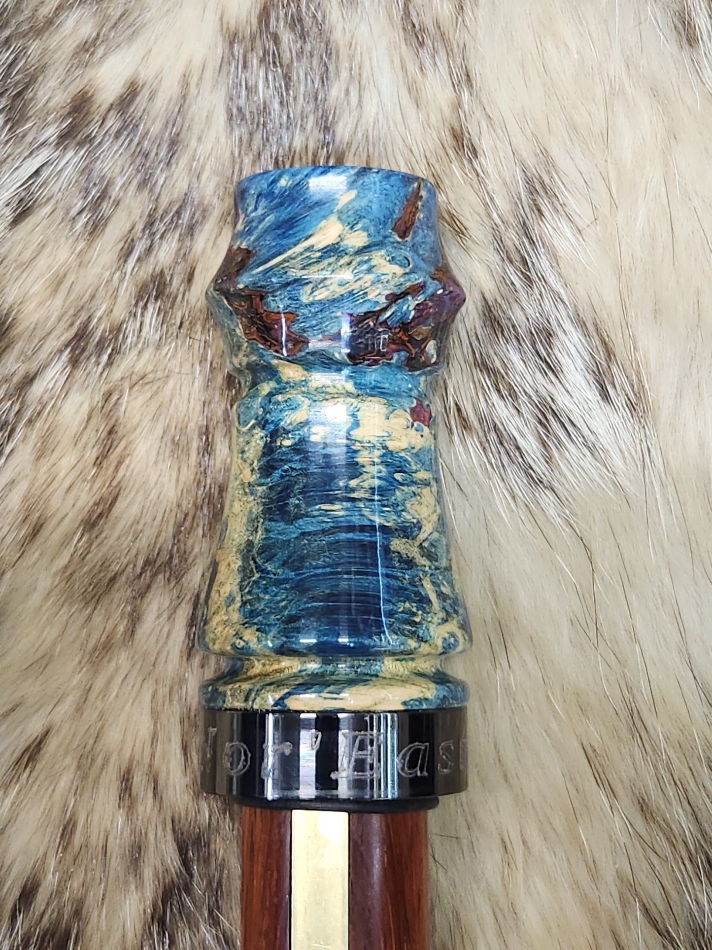 Boxelder burl adjustable deer grunt call