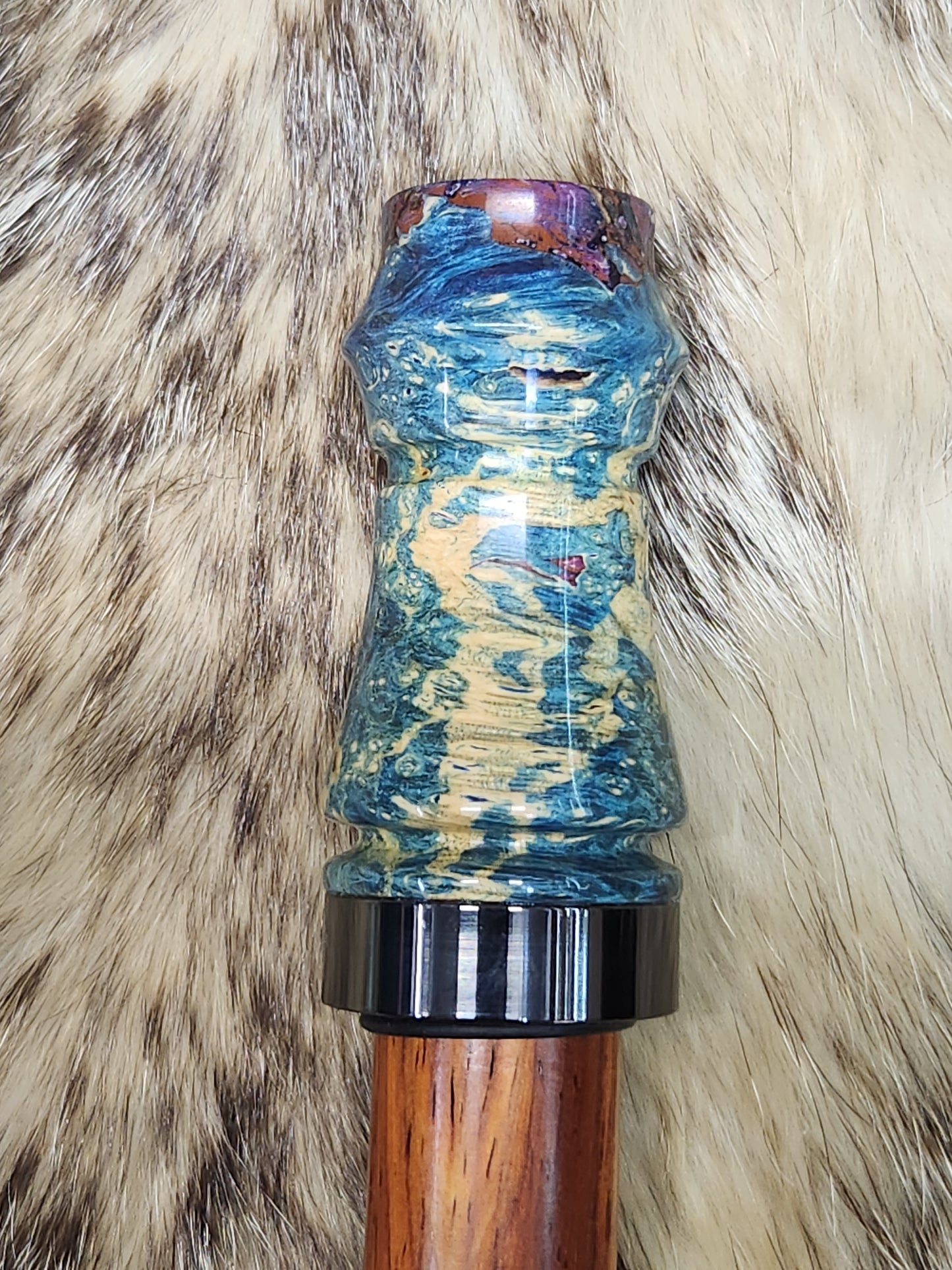 Boxelder burl adjustable deer grunt call