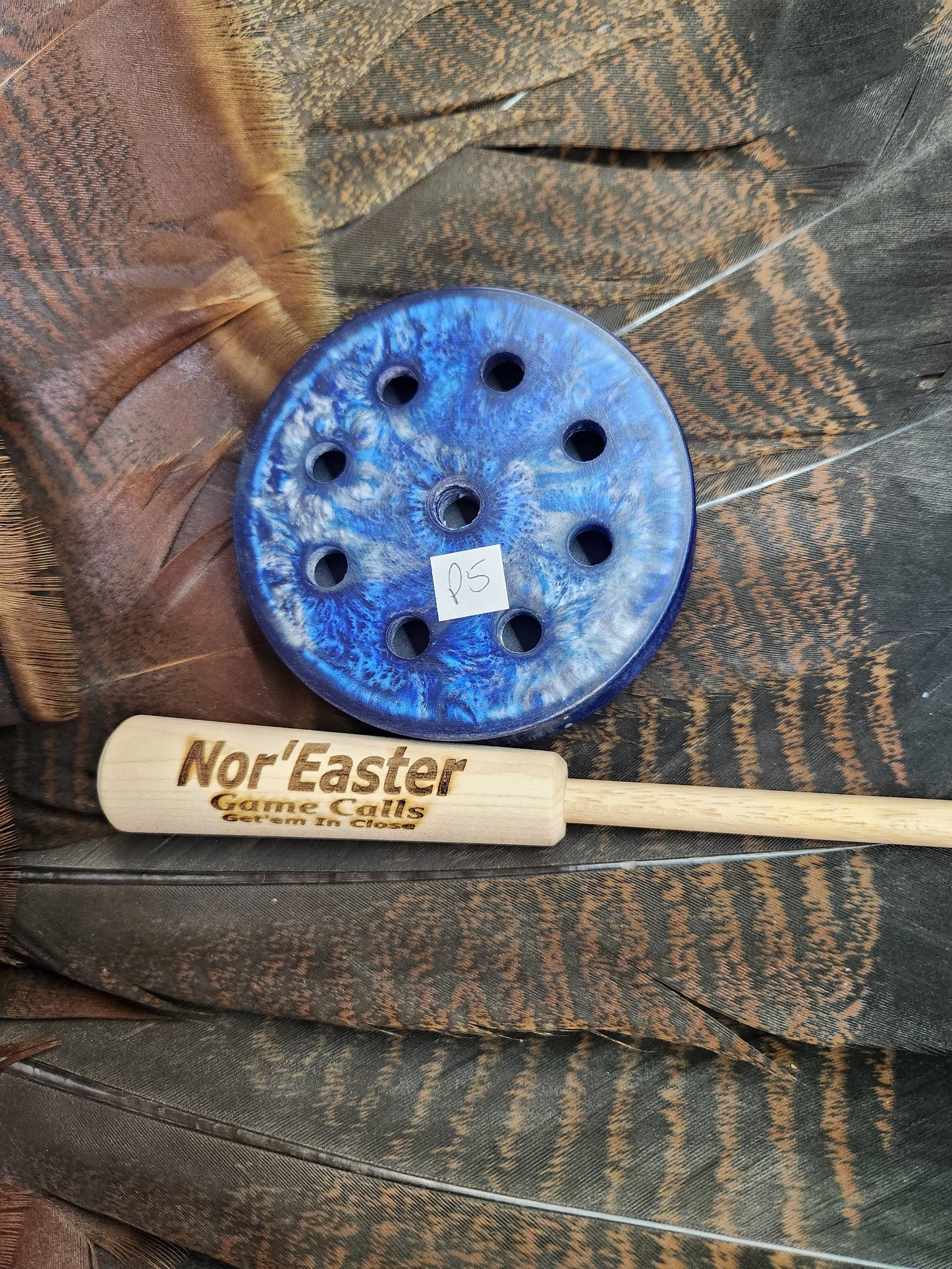 Thin series slate top turkey pot call (p5)