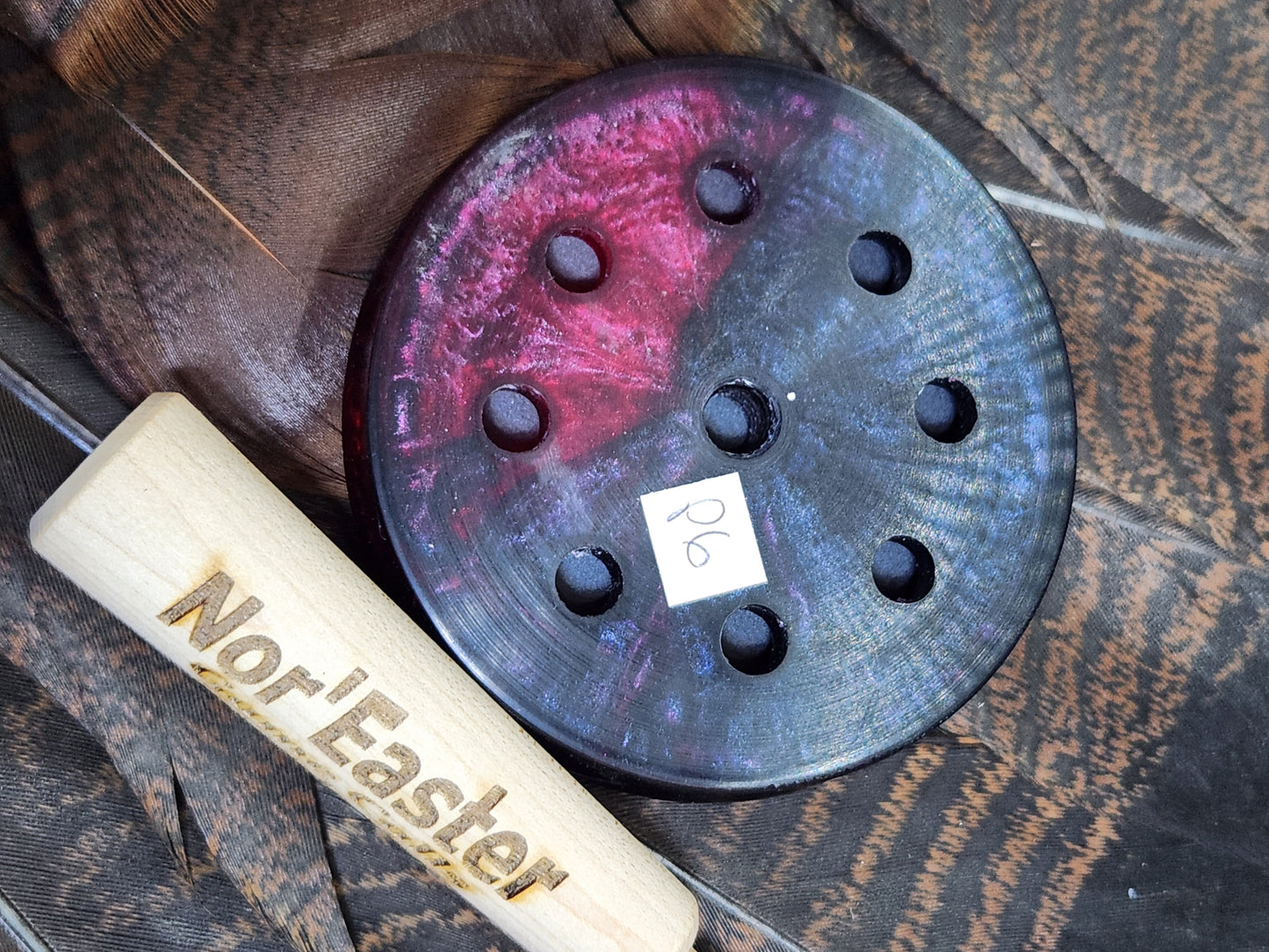 Thin series slate top turkey pot call (p6)