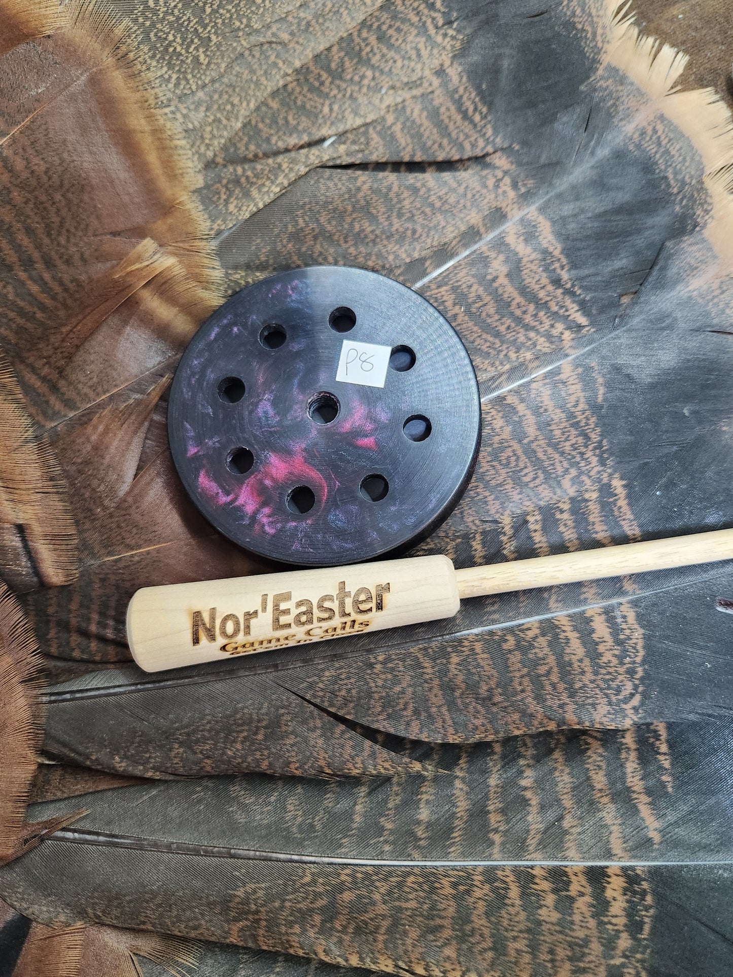 Thin series slate top turkey pot call (p8)