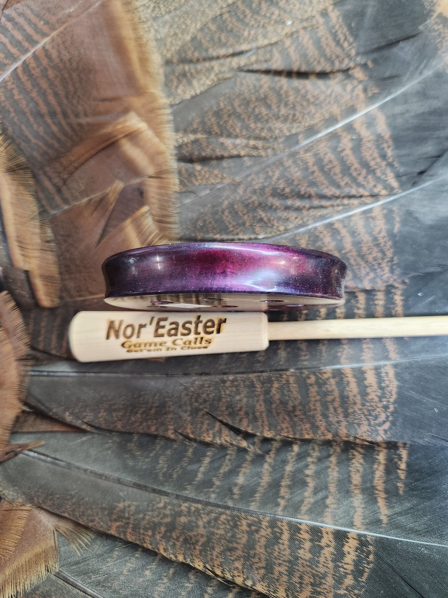 Thin series slate top turkey pot call (p11)