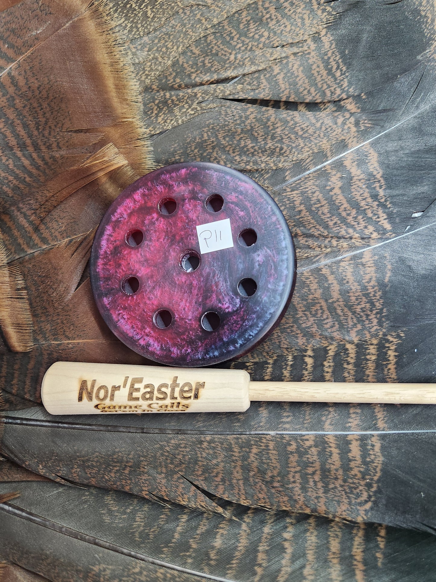 Thin series slate top turkey pot call (p11)