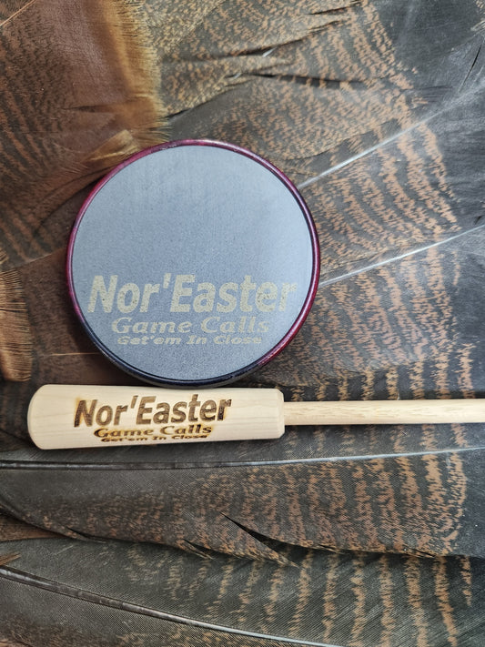 Thin series slate top turkey pot call (p12)