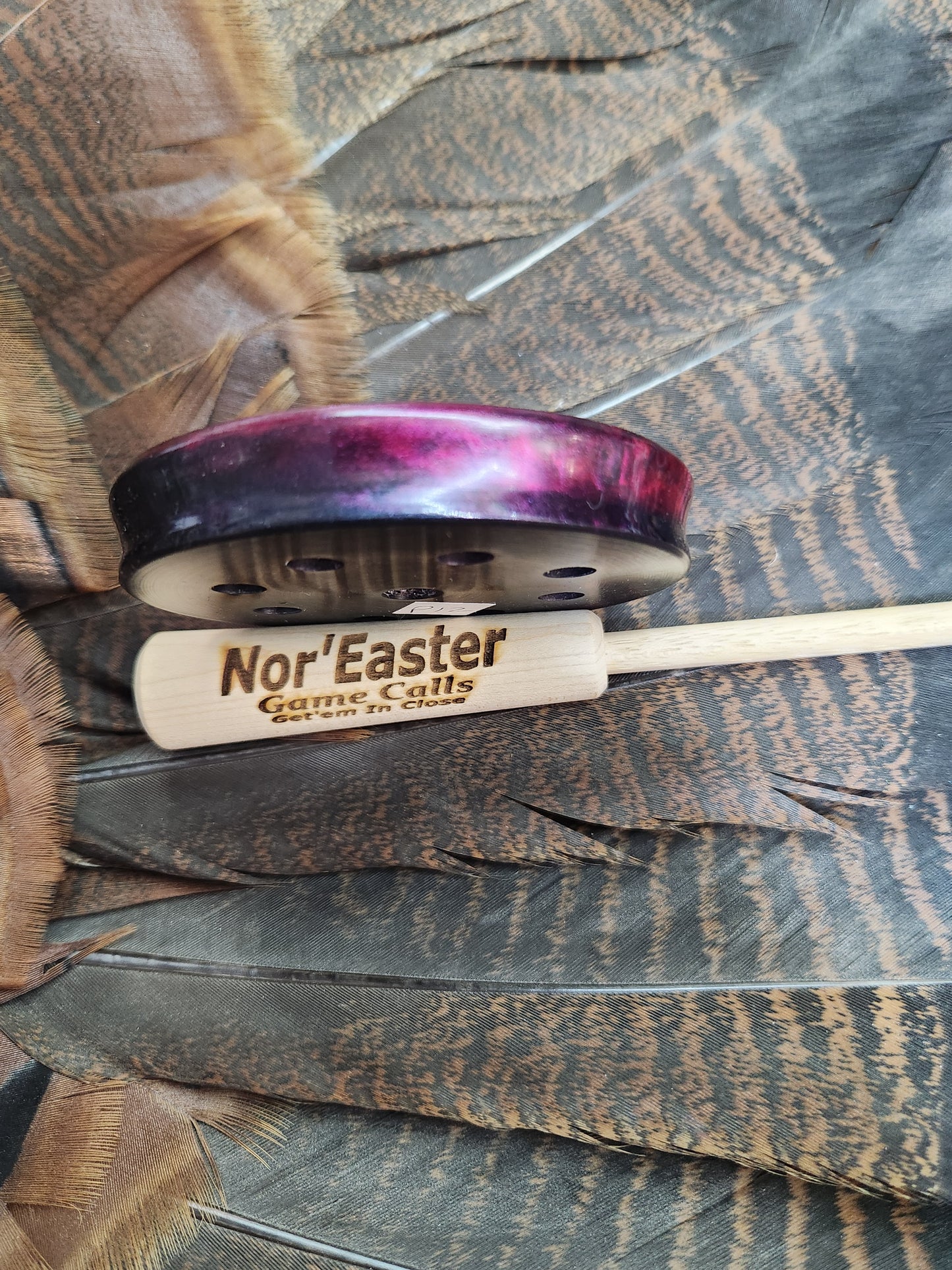 Thin series slate top turkey pot call (p12)