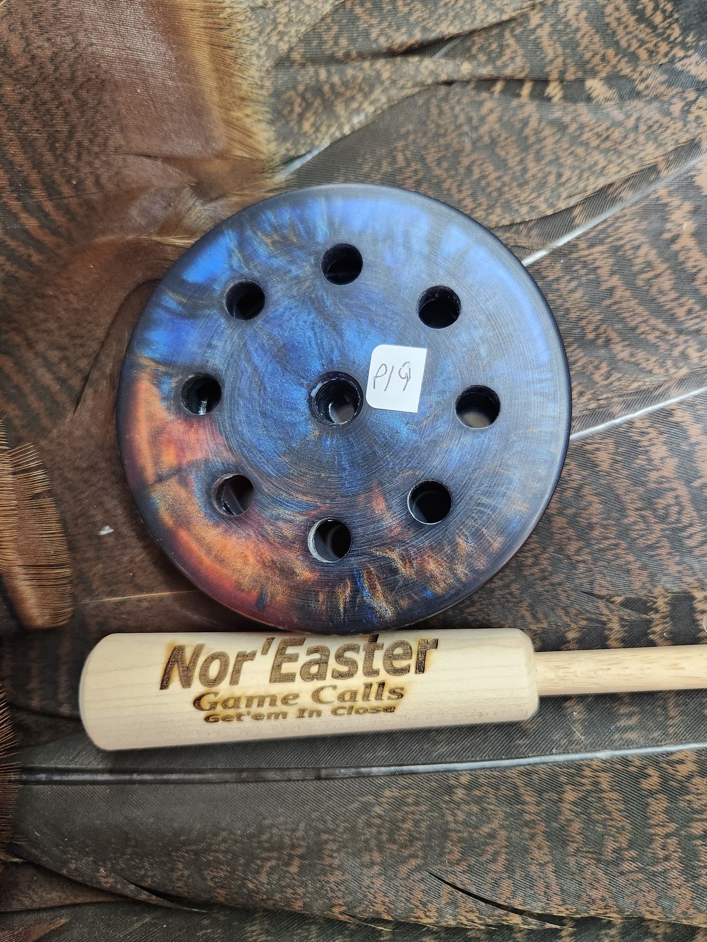 Slate top turkey pot call (p19)