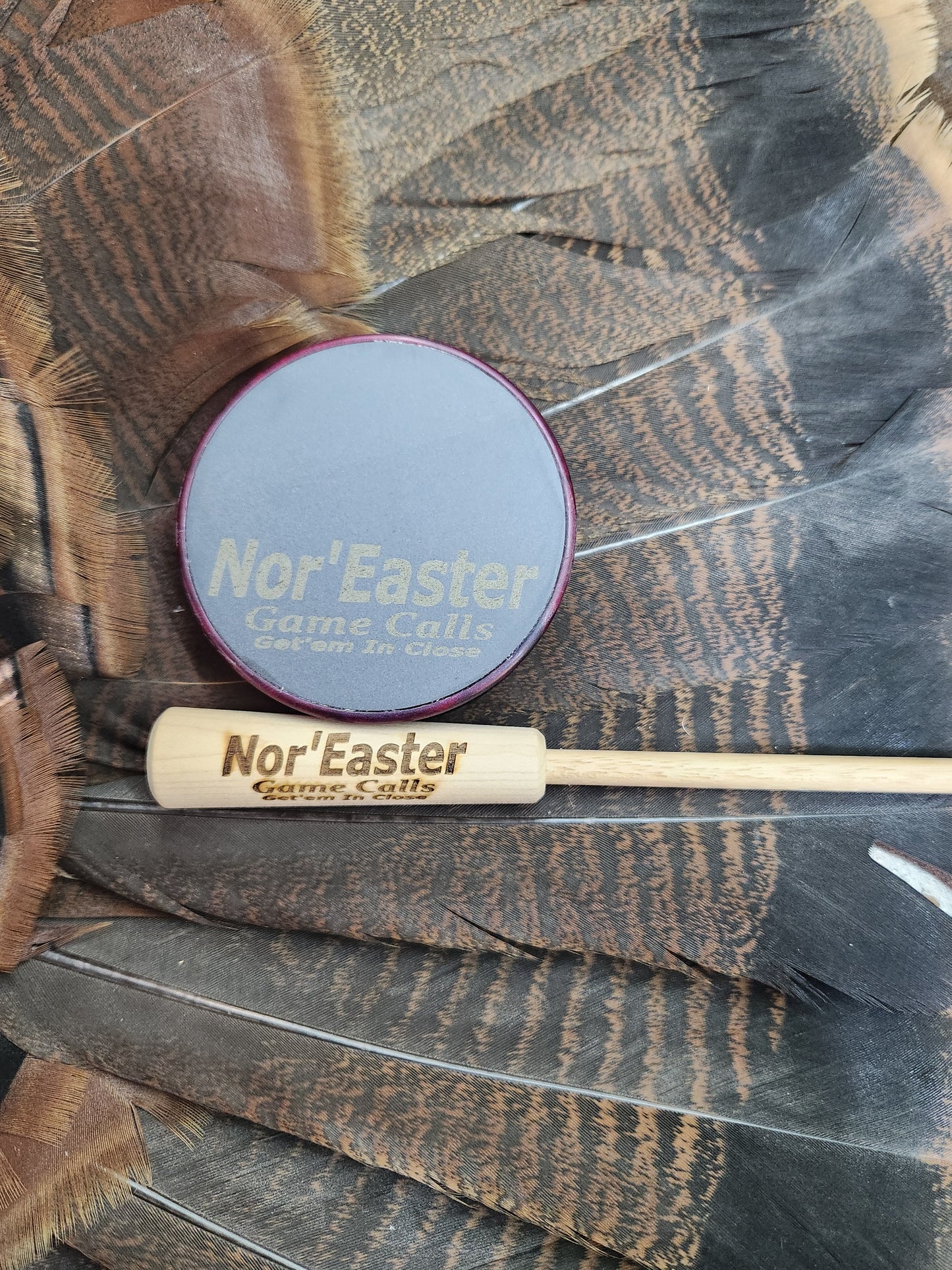 Slate top turkey pot call (p20)