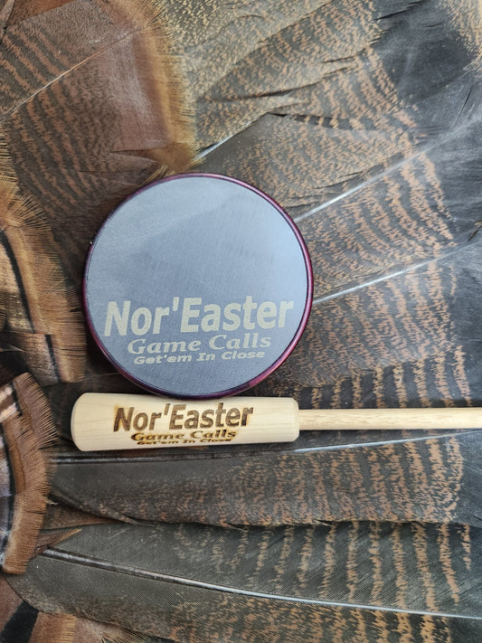 Slate top turkey pot call (p26)