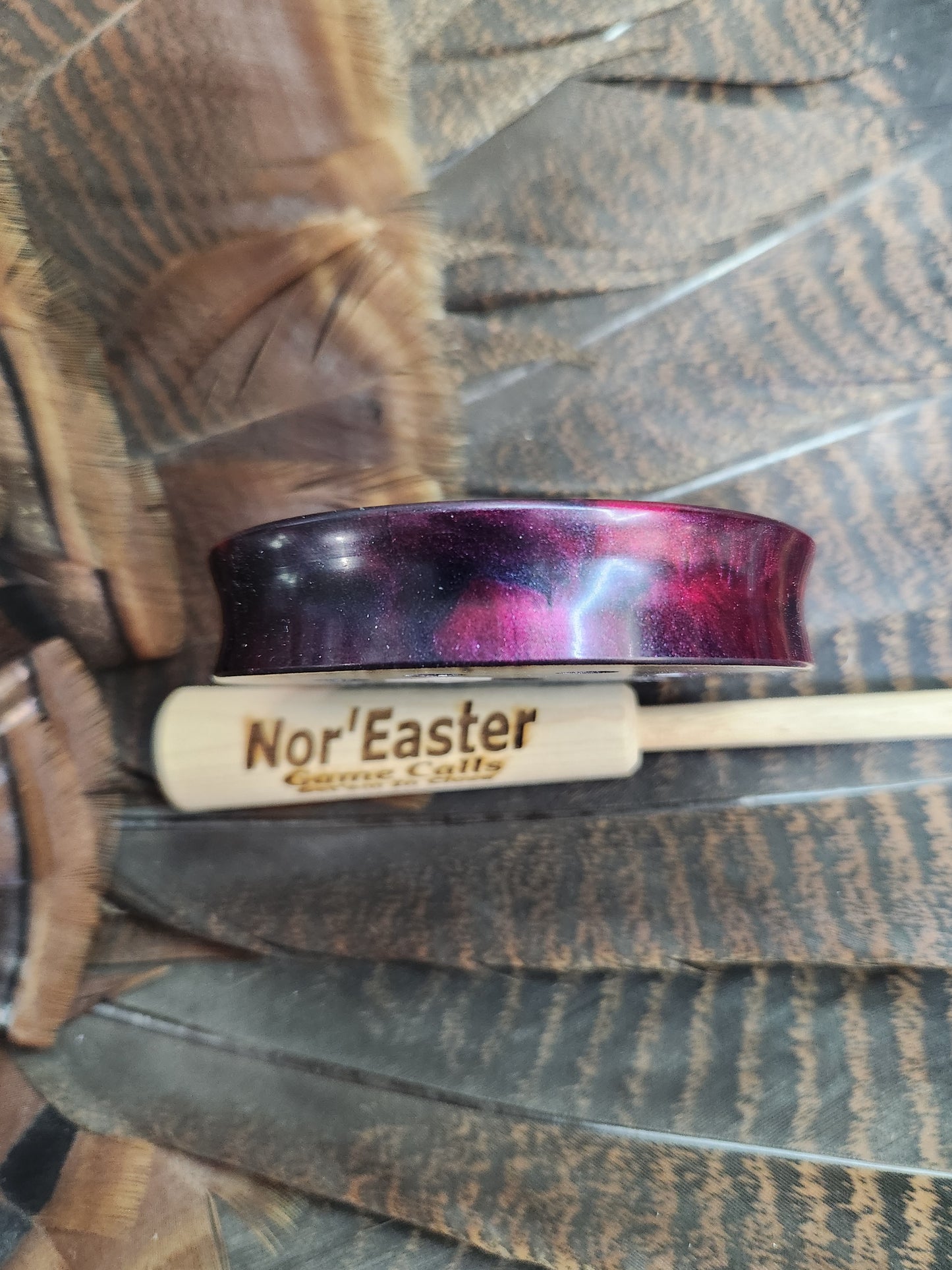 Slate top turkey pot call (p26)