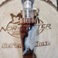 Blood wood burl with resin short reed goose call