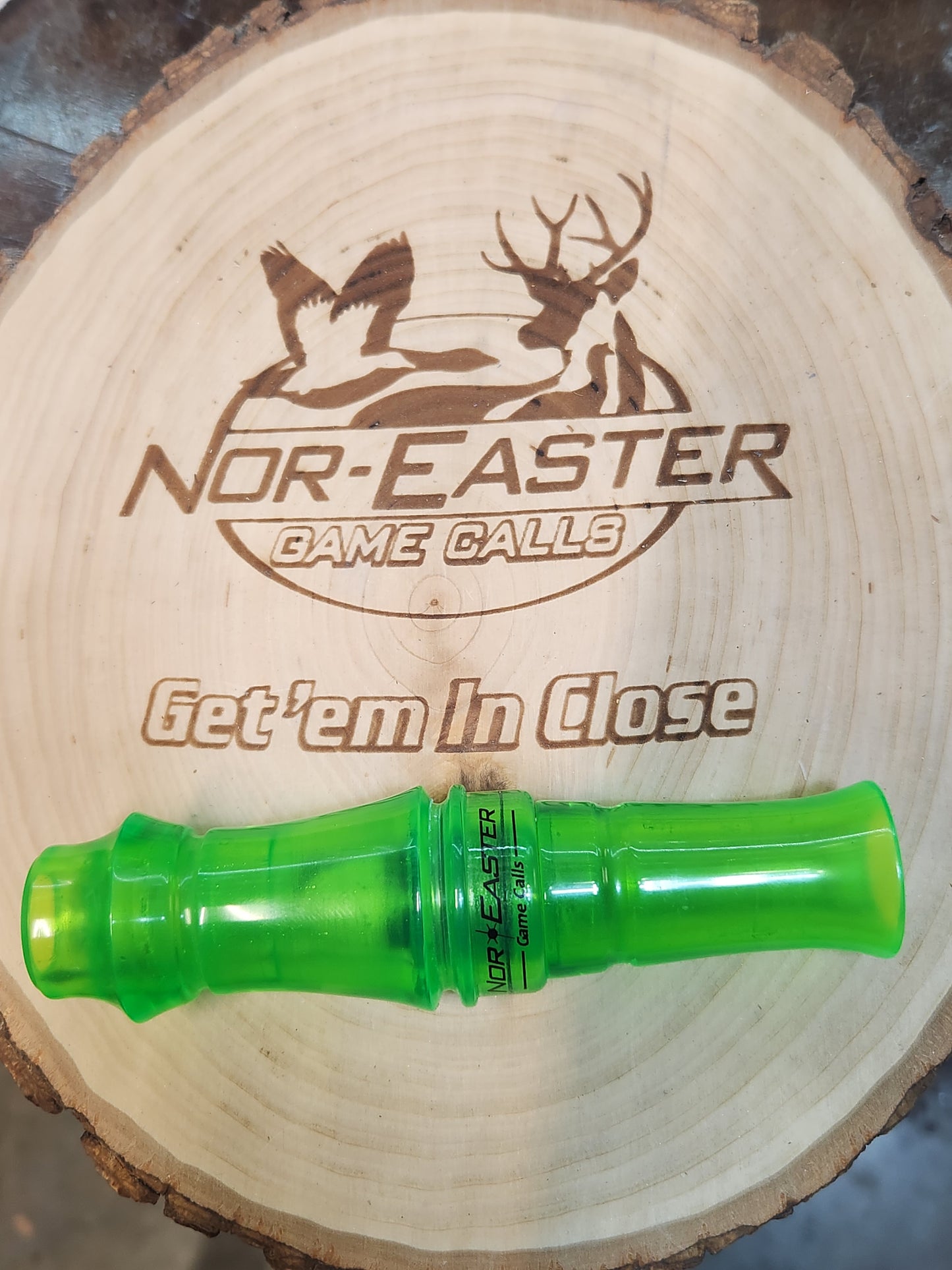 Short reed goose call