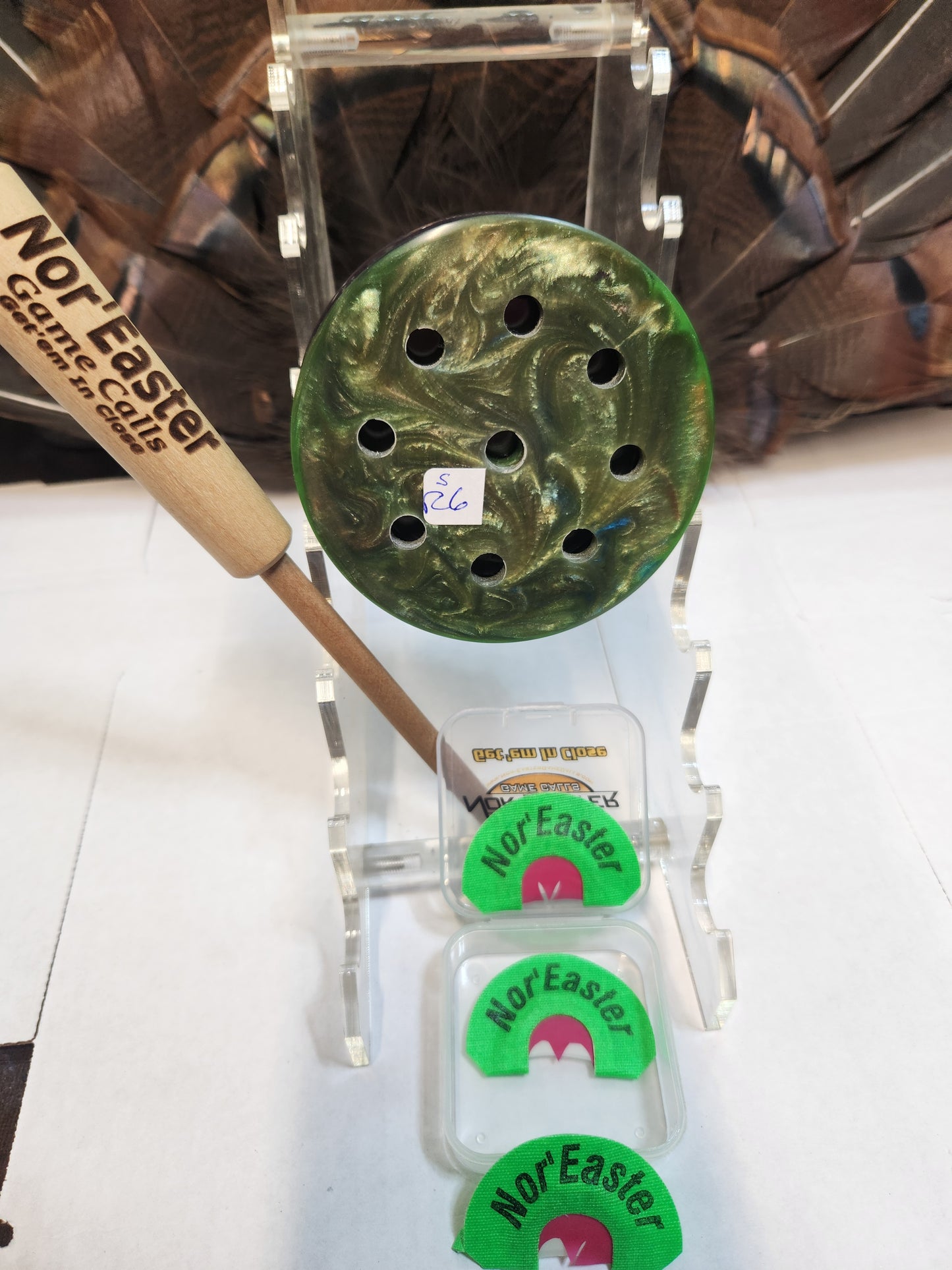 Windbreaker slam series slate top turkey pot call with mouth call set SR6