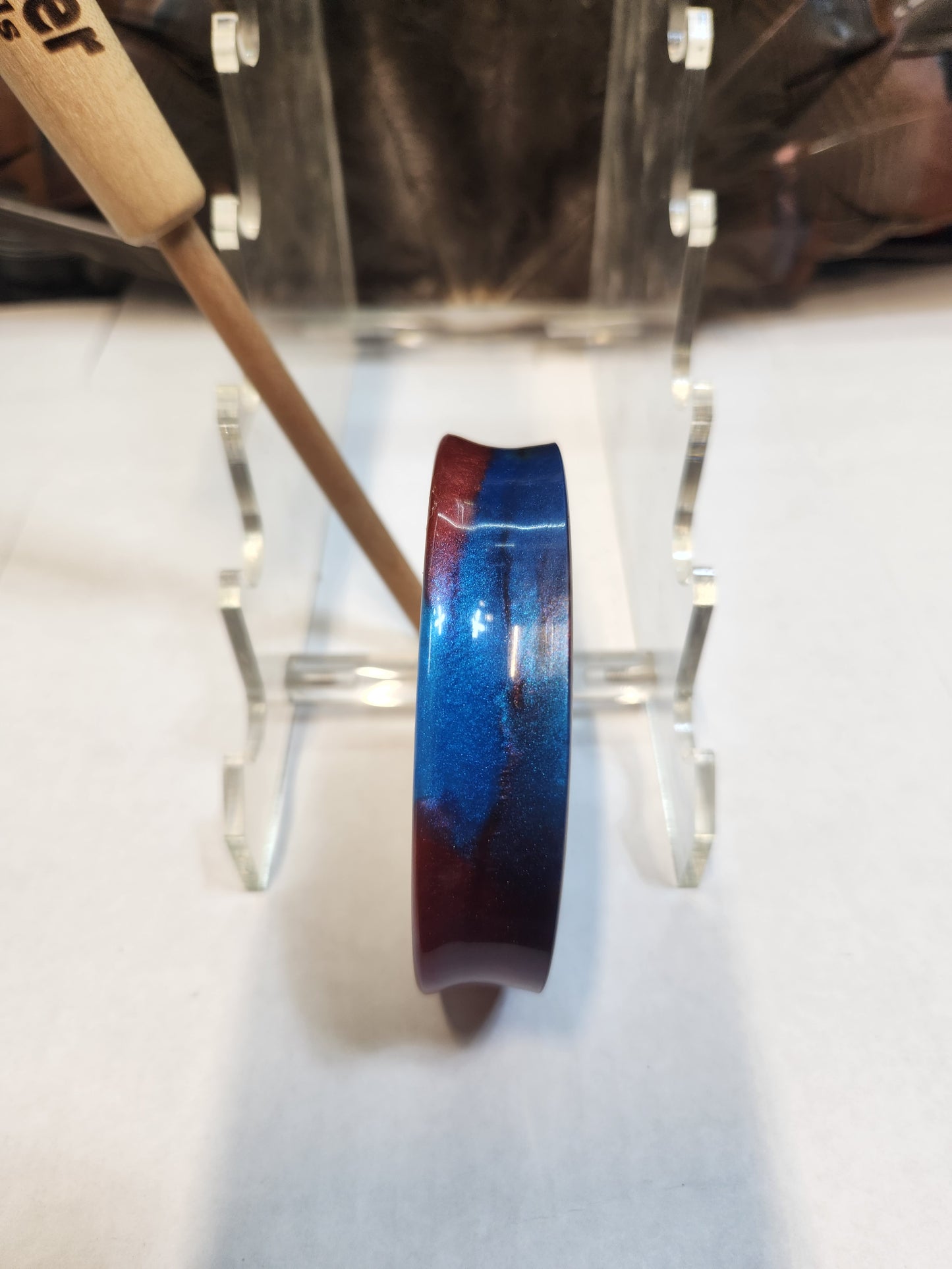 Windbreaker series blasted glass turkey pot call R12