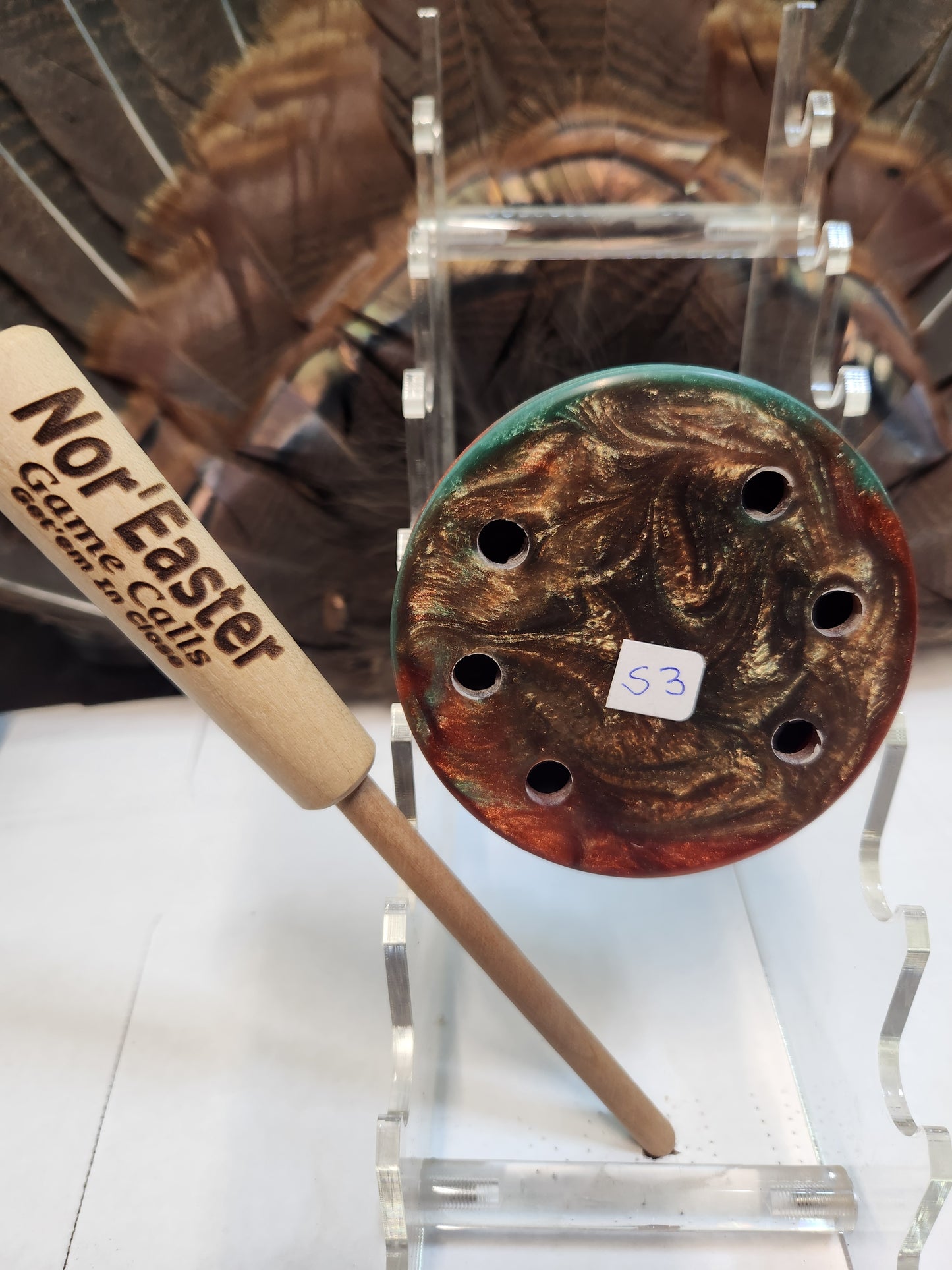 Screamer series slate top turkey pot call S3