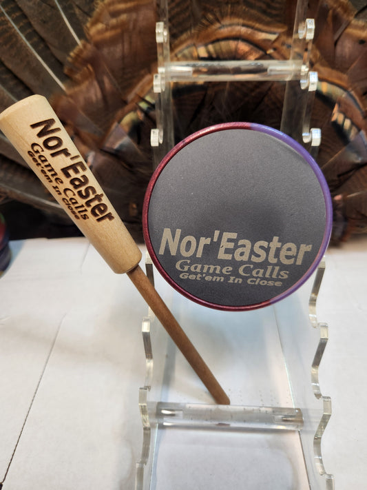 Thin series windbreaker slate top turkey pot call T7